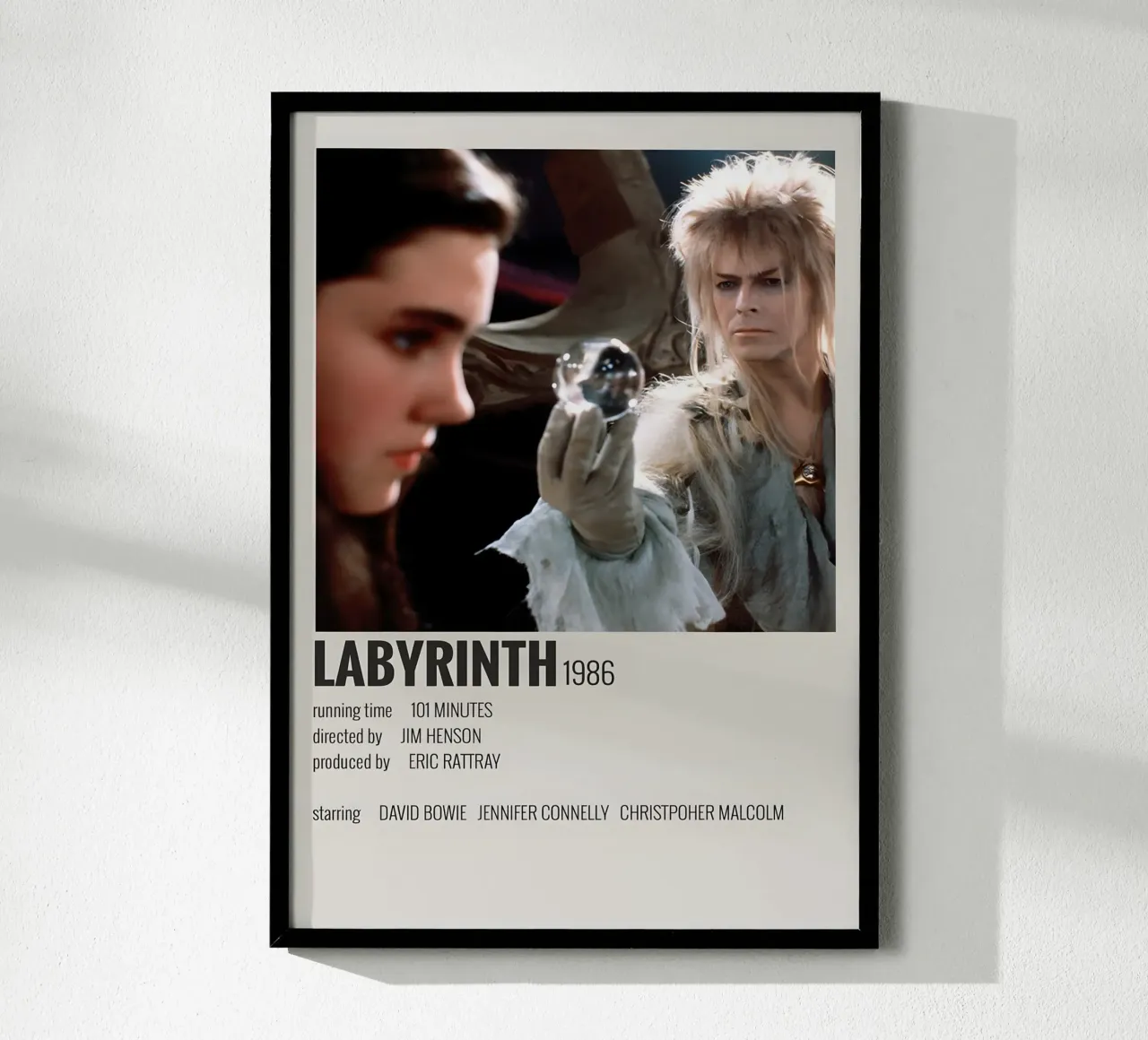 LABYRINTH 1986 poster da MVFminimalist