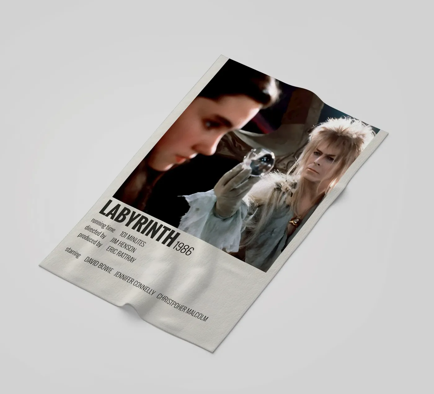 LABYRINTH 1986 telo mare da MVFminimalist