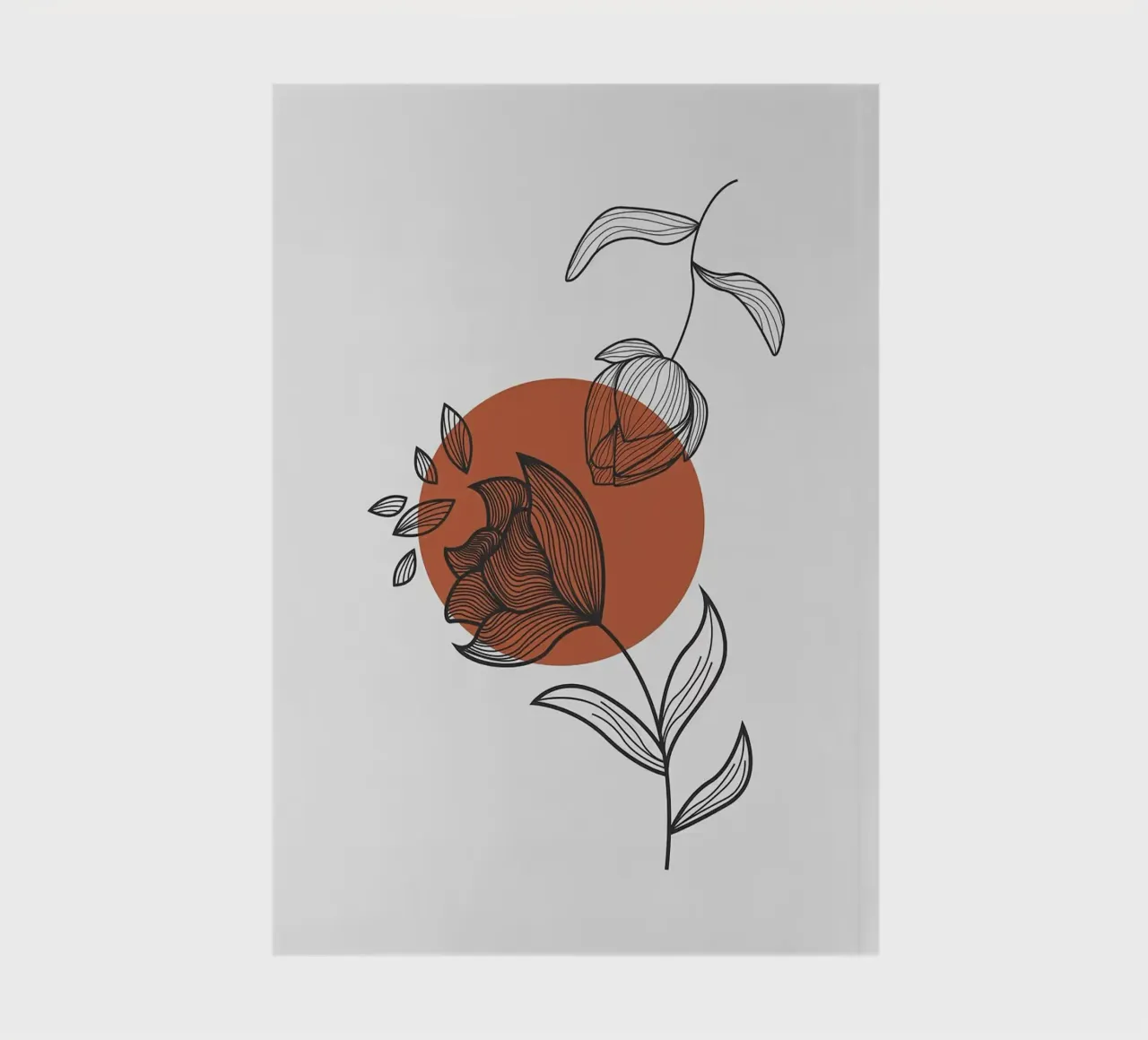 beauty flower notebook by FlowersShop