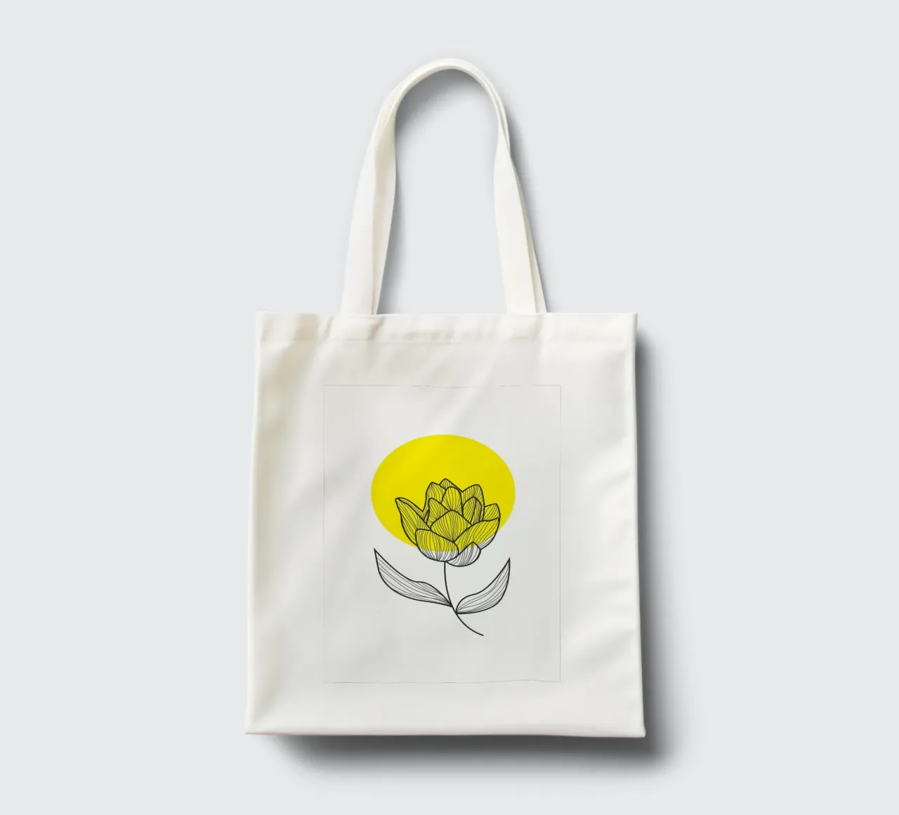 sole e fiore borsa in juta da FlowersShop