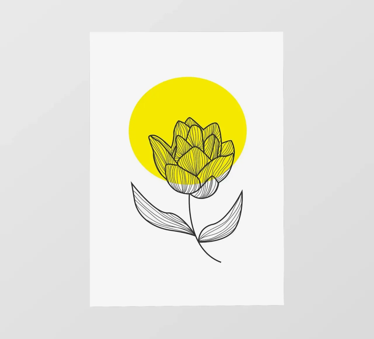 sole e fiore telo in pvc da FlowersShop