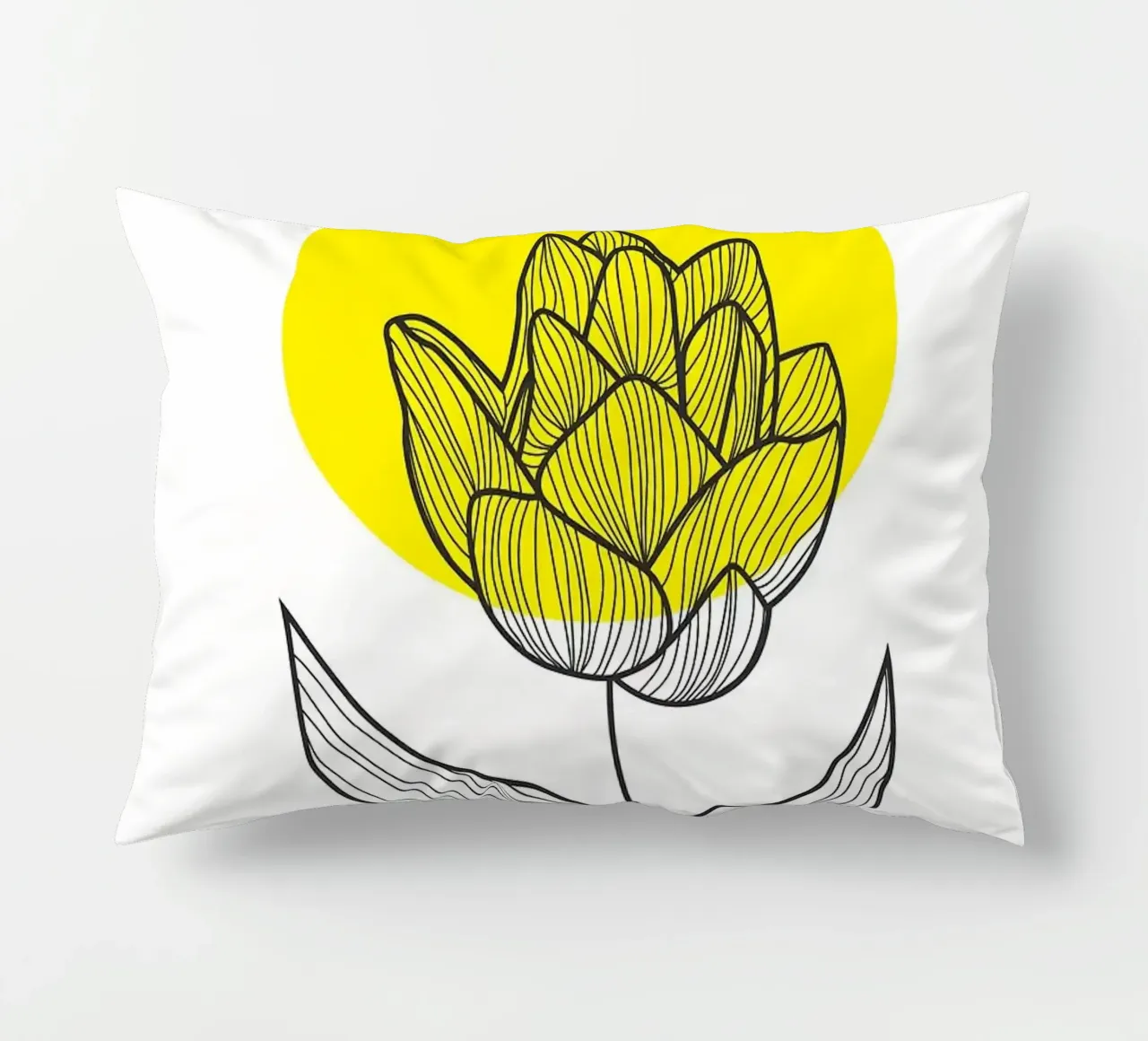 sole e fiore cuscino da FlowersShop