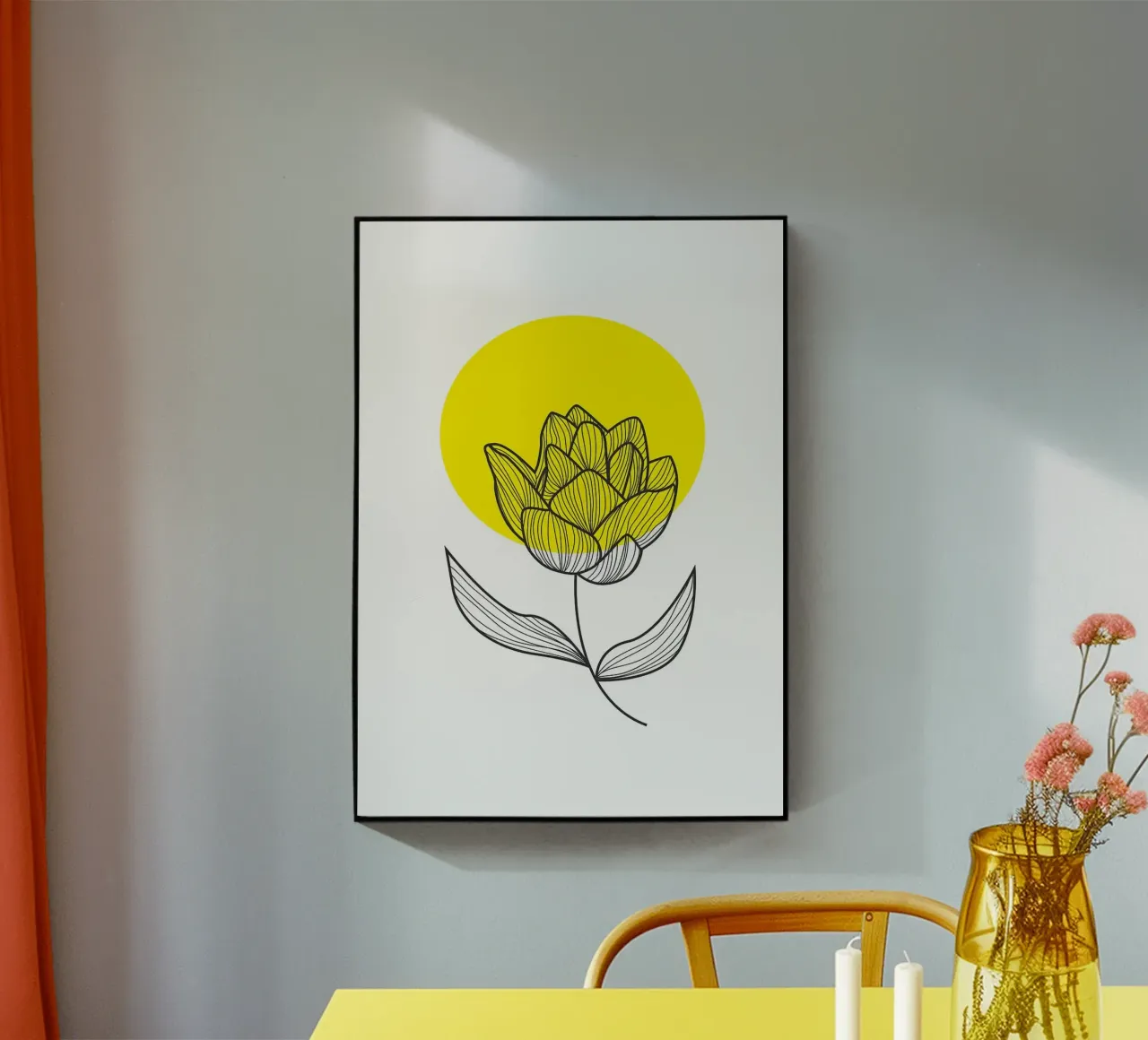 sole e fiore plexiglass da FlowersShop