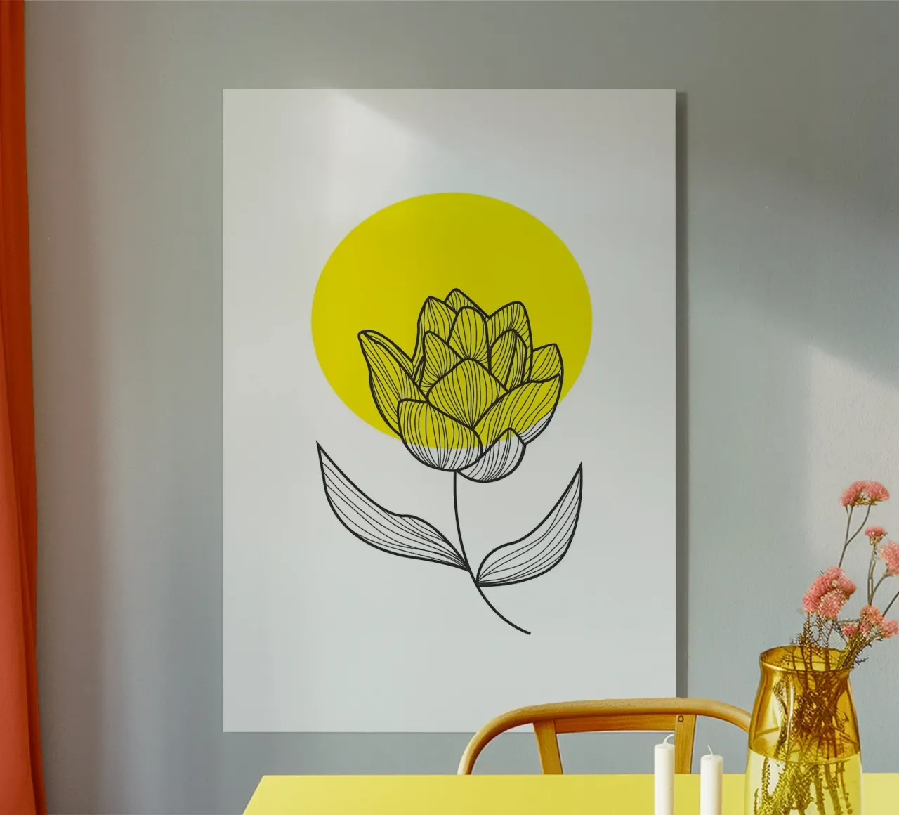 sole e fiore plexiglass da FlowersShop