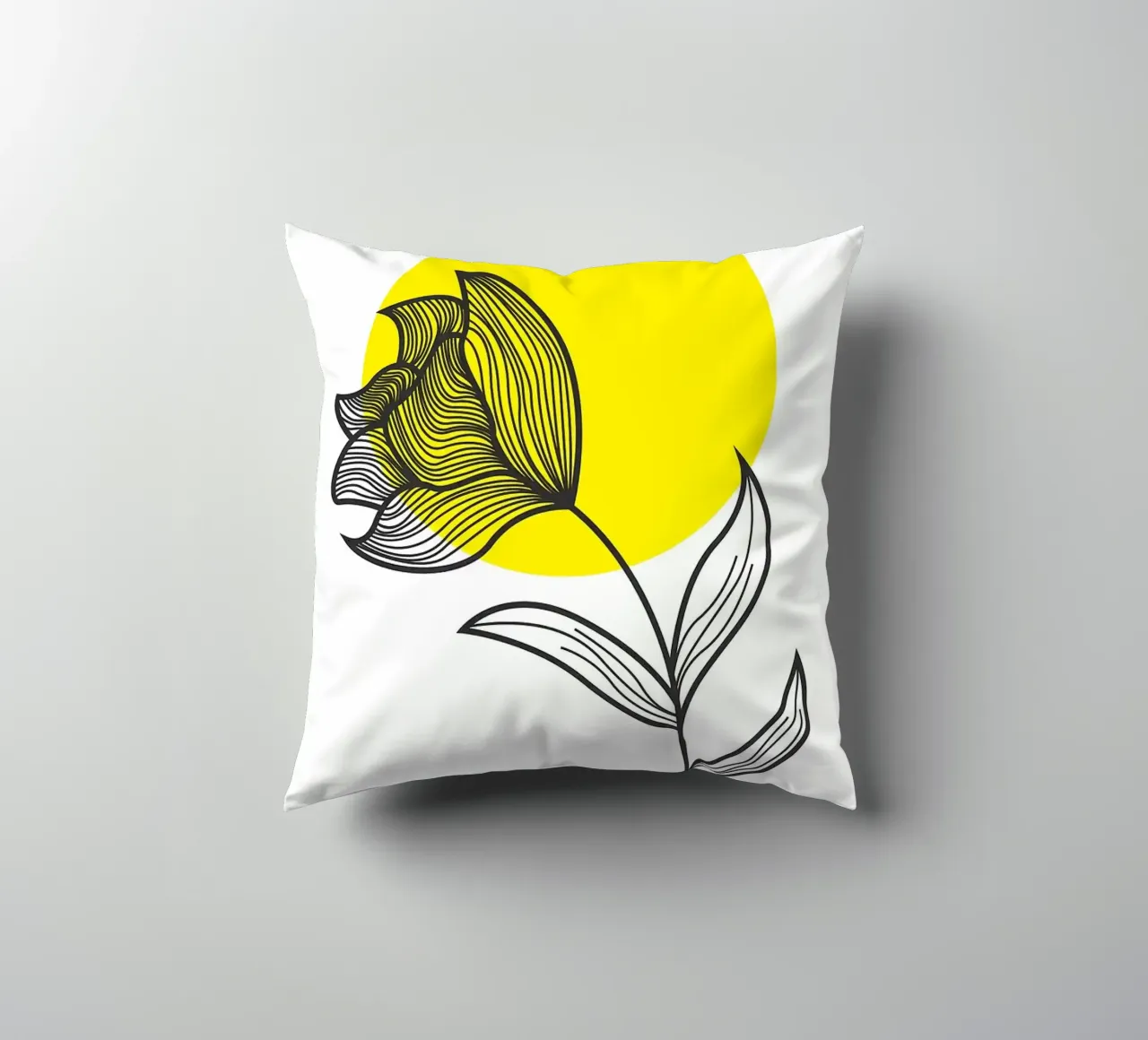 Blume und Sonne Kissen von FlowersShop