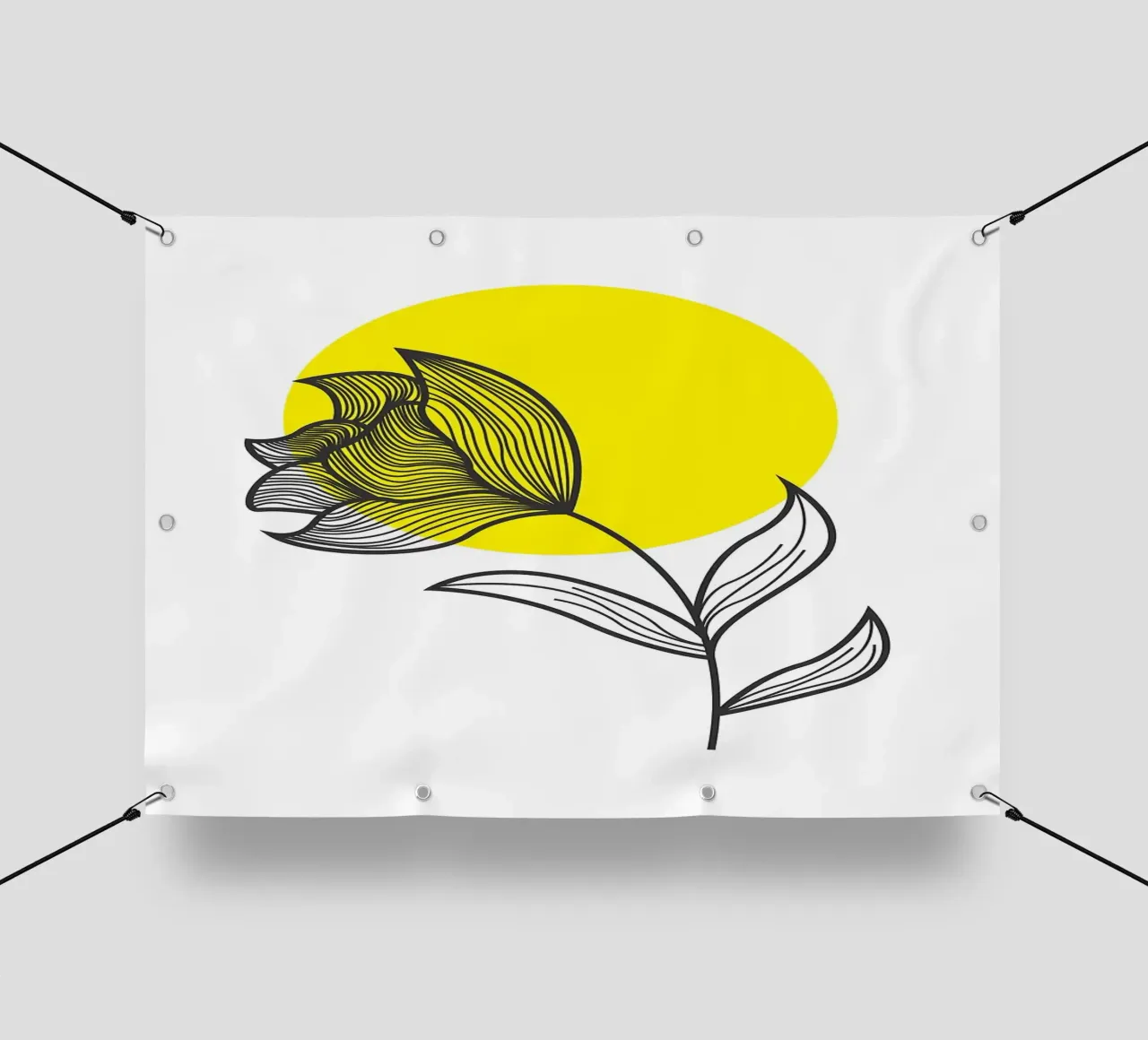 fiore e sole telo in pvc da FlowersShop