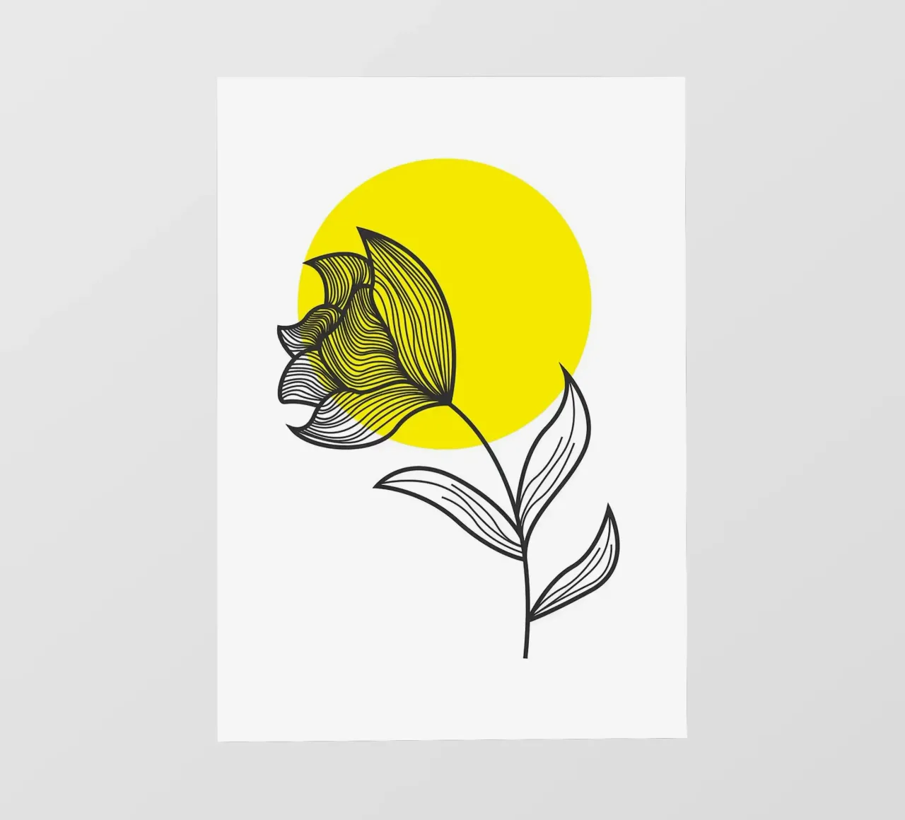 fiore e sole telo in pvc da FlowersShop