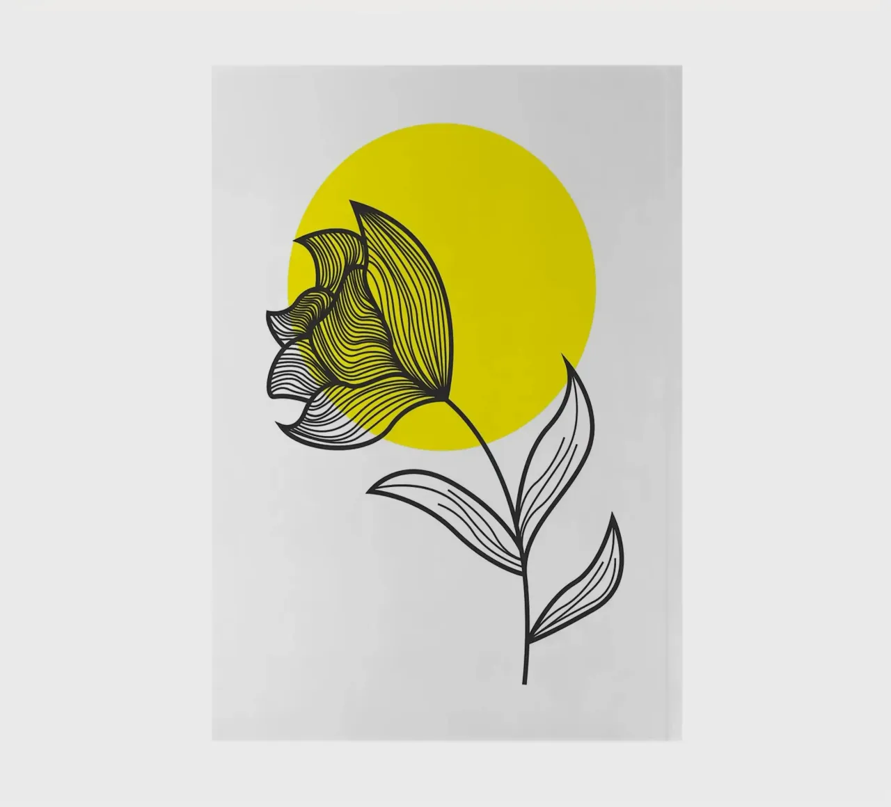 flower and sun notebook by FlowersShop