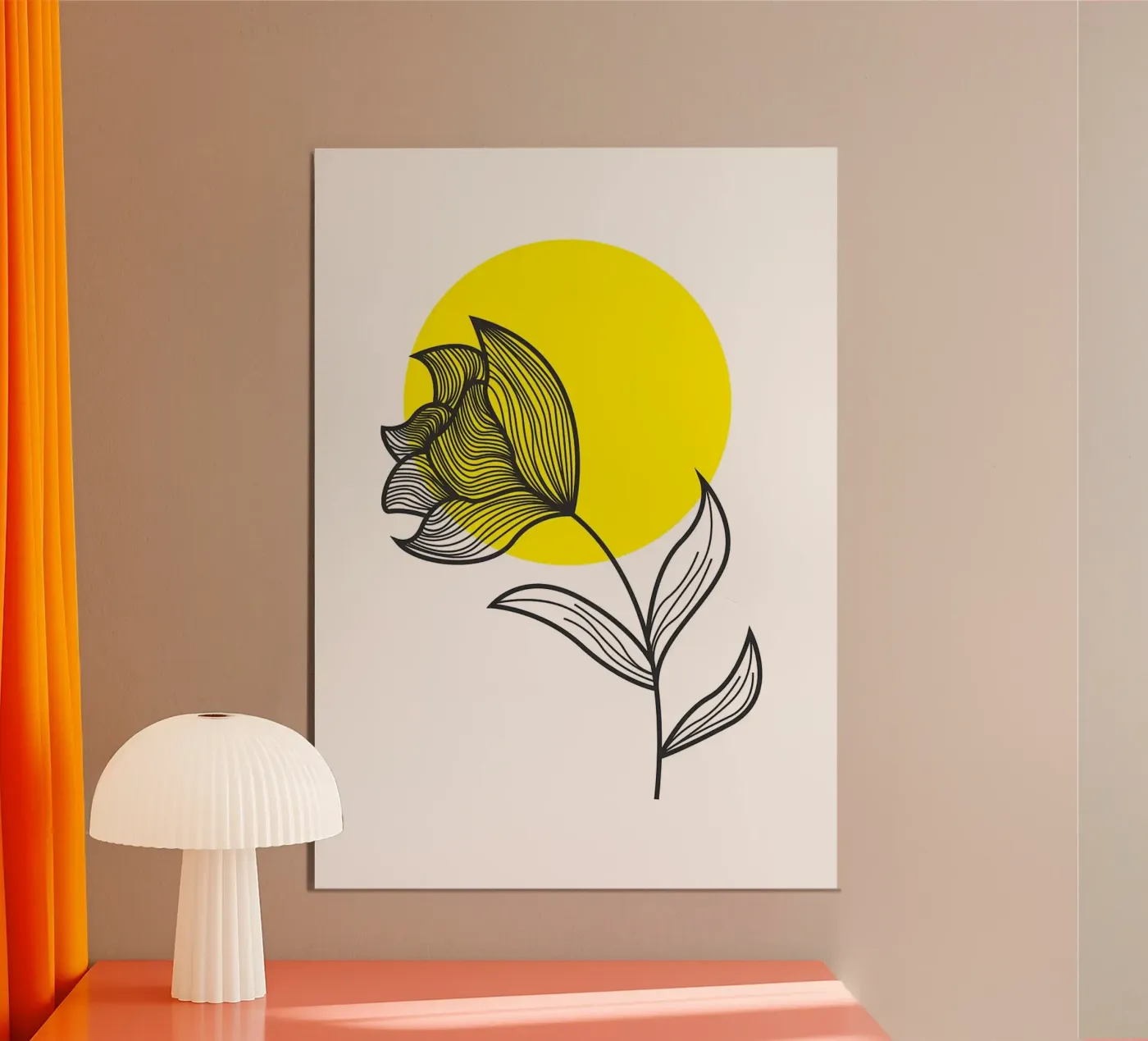 fiore e sole alluminio dibond da FlowersShop