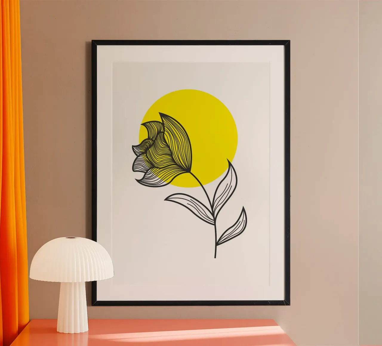 fiore e sole poster da FlowersShop