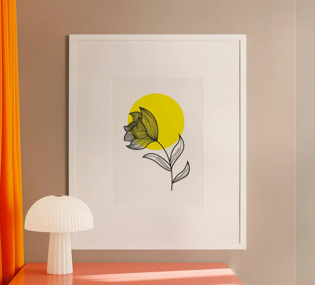 fiore e sole poster da FlowersShop