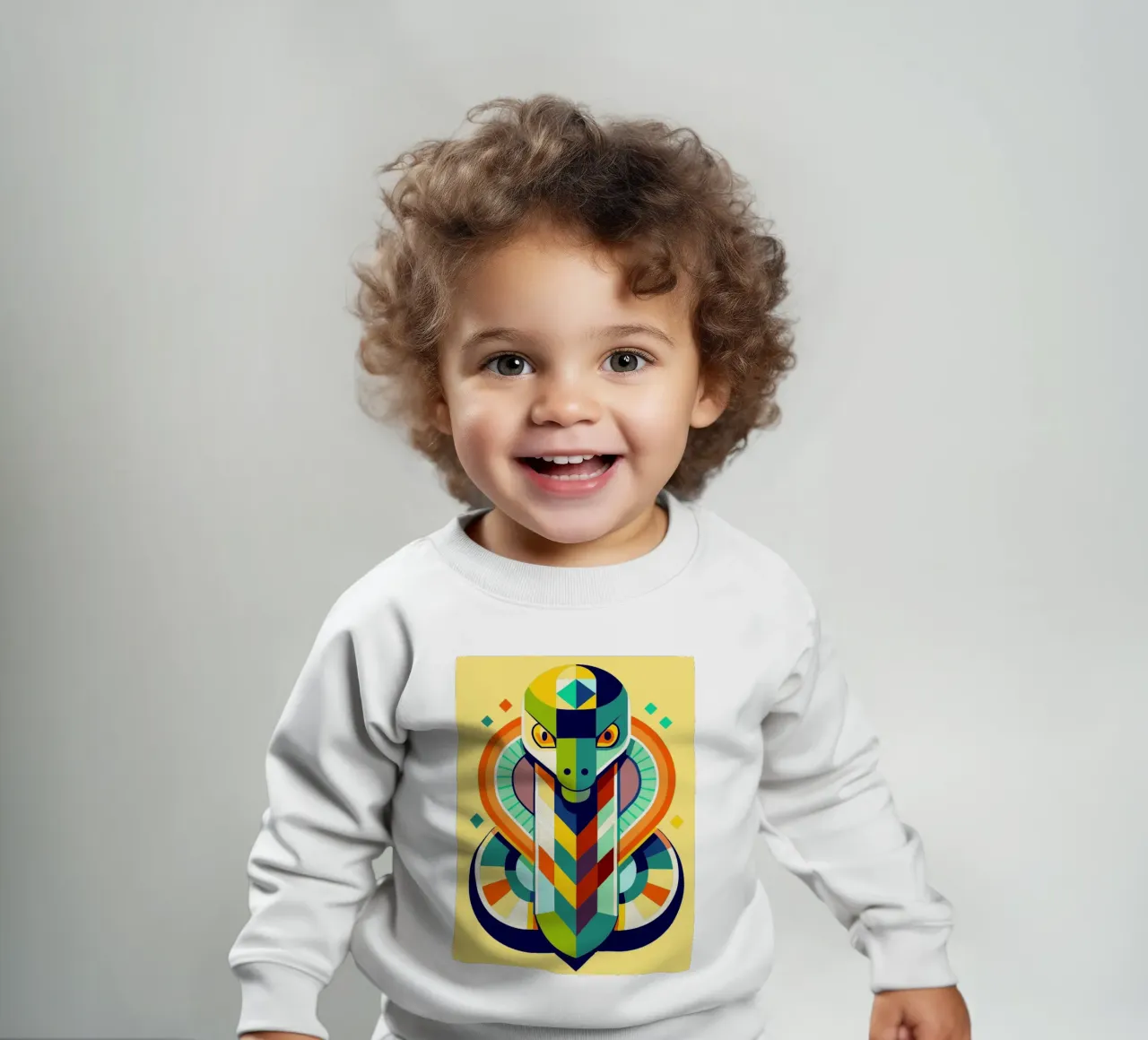 serpiente cobra sudadera de bebé de nemaro