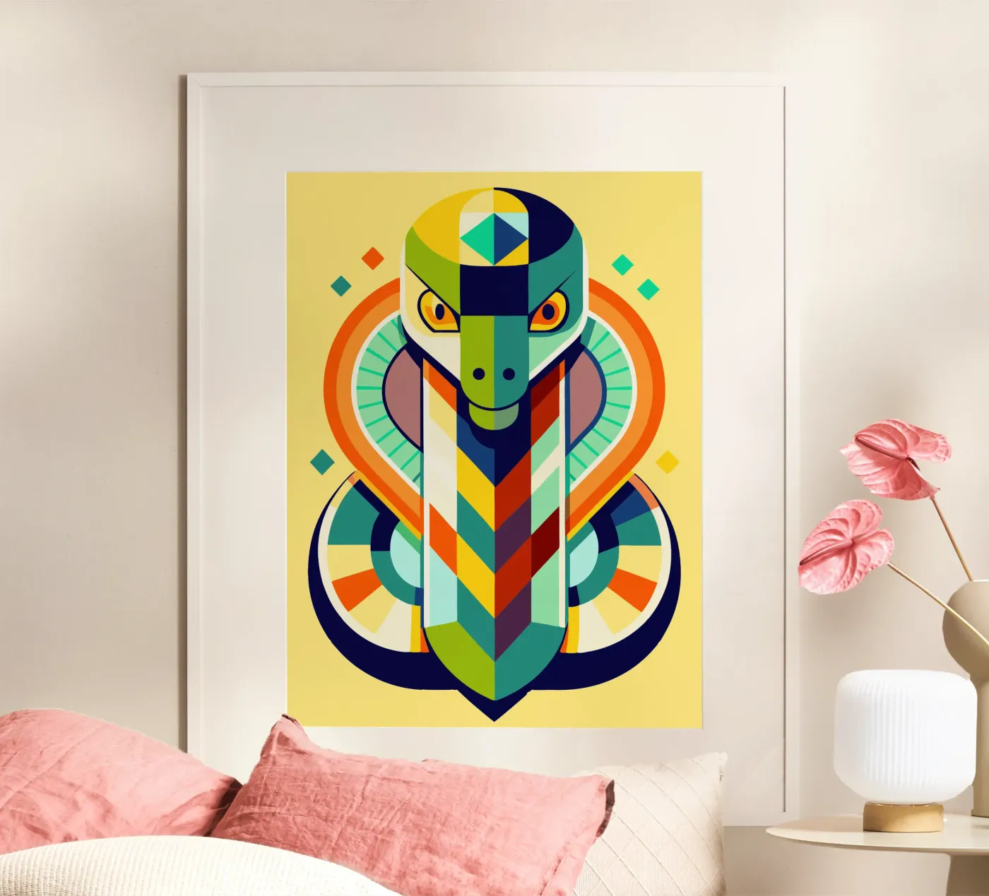 cobra snake poster by nemaro