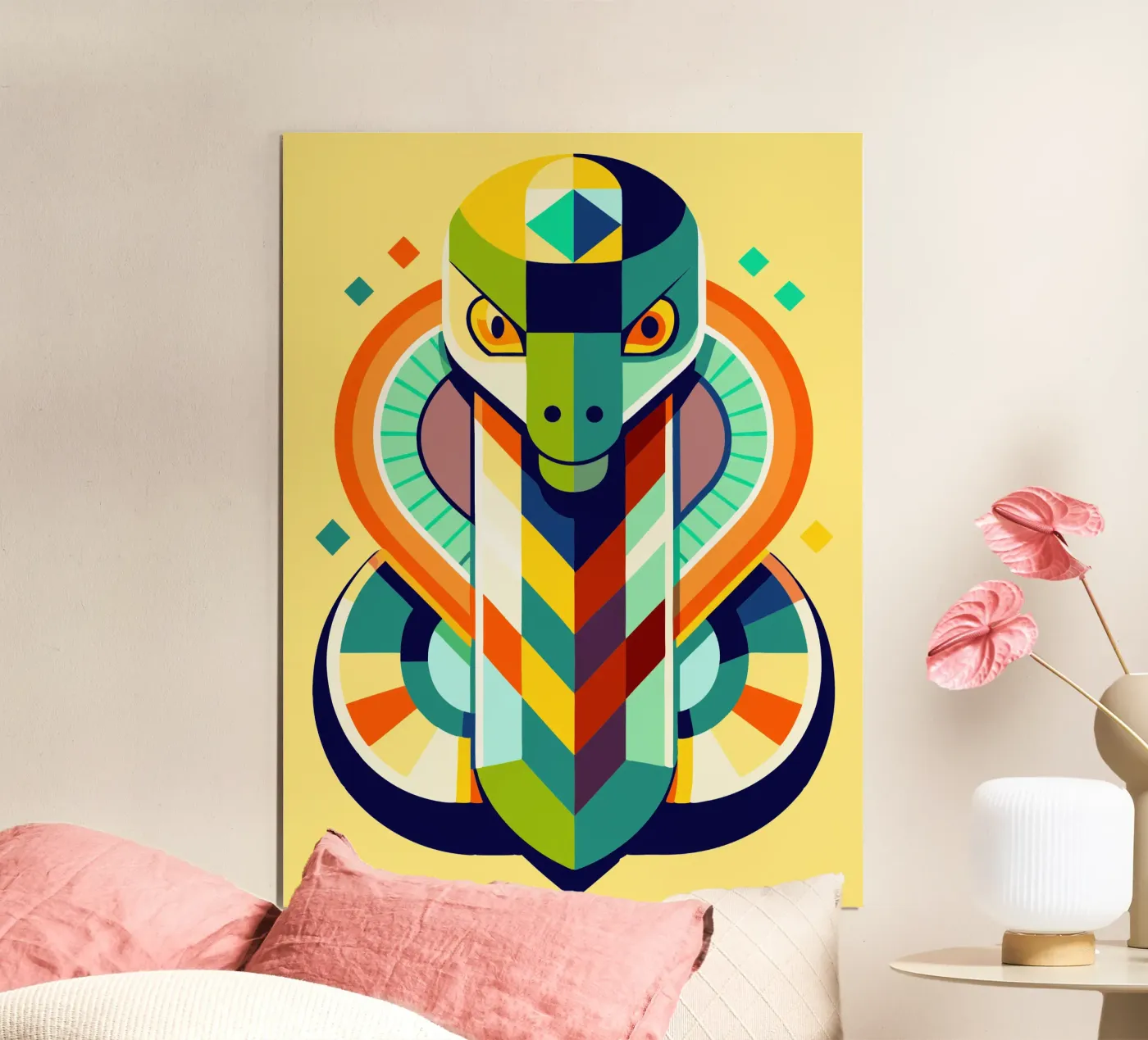 cobra snake poster by nemaro