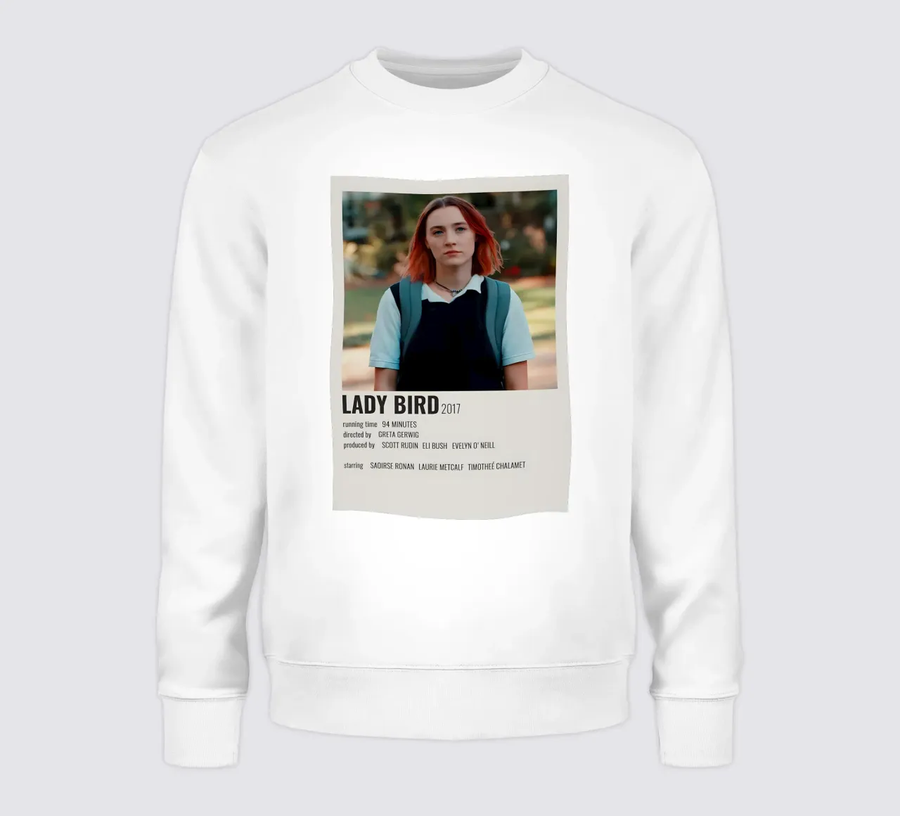 LADY BIRD 2017 felpa da MVFminimalist