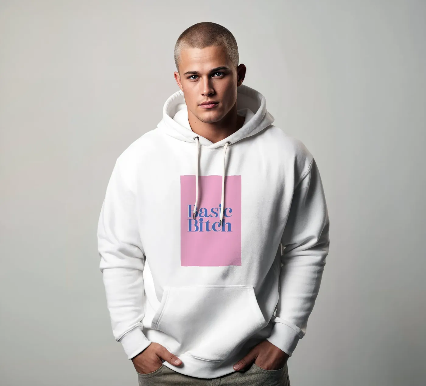 Basic Bitch felpa con cappuccio da Ayleen
