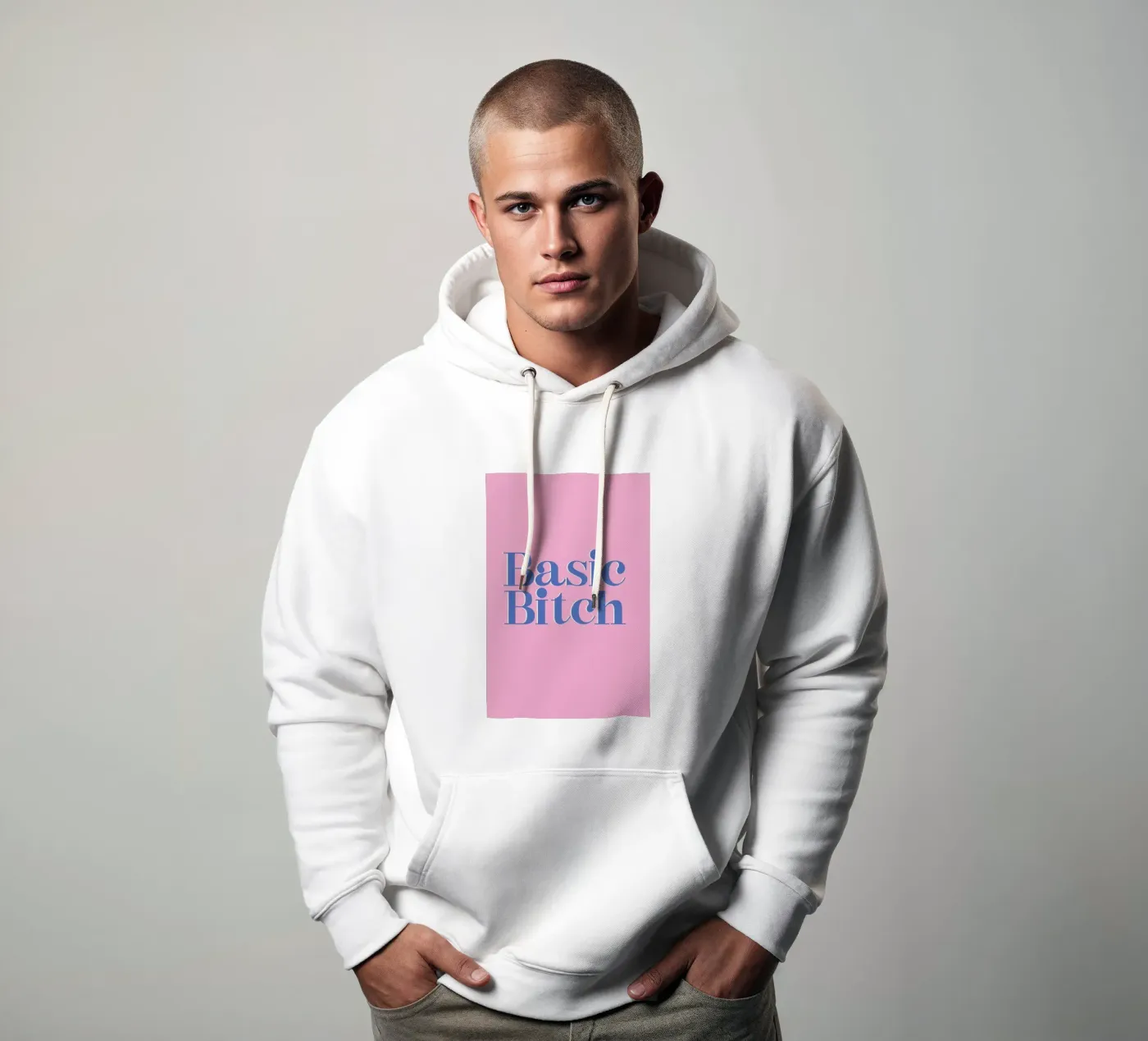 Basic Bitch hoodie van Ayleen