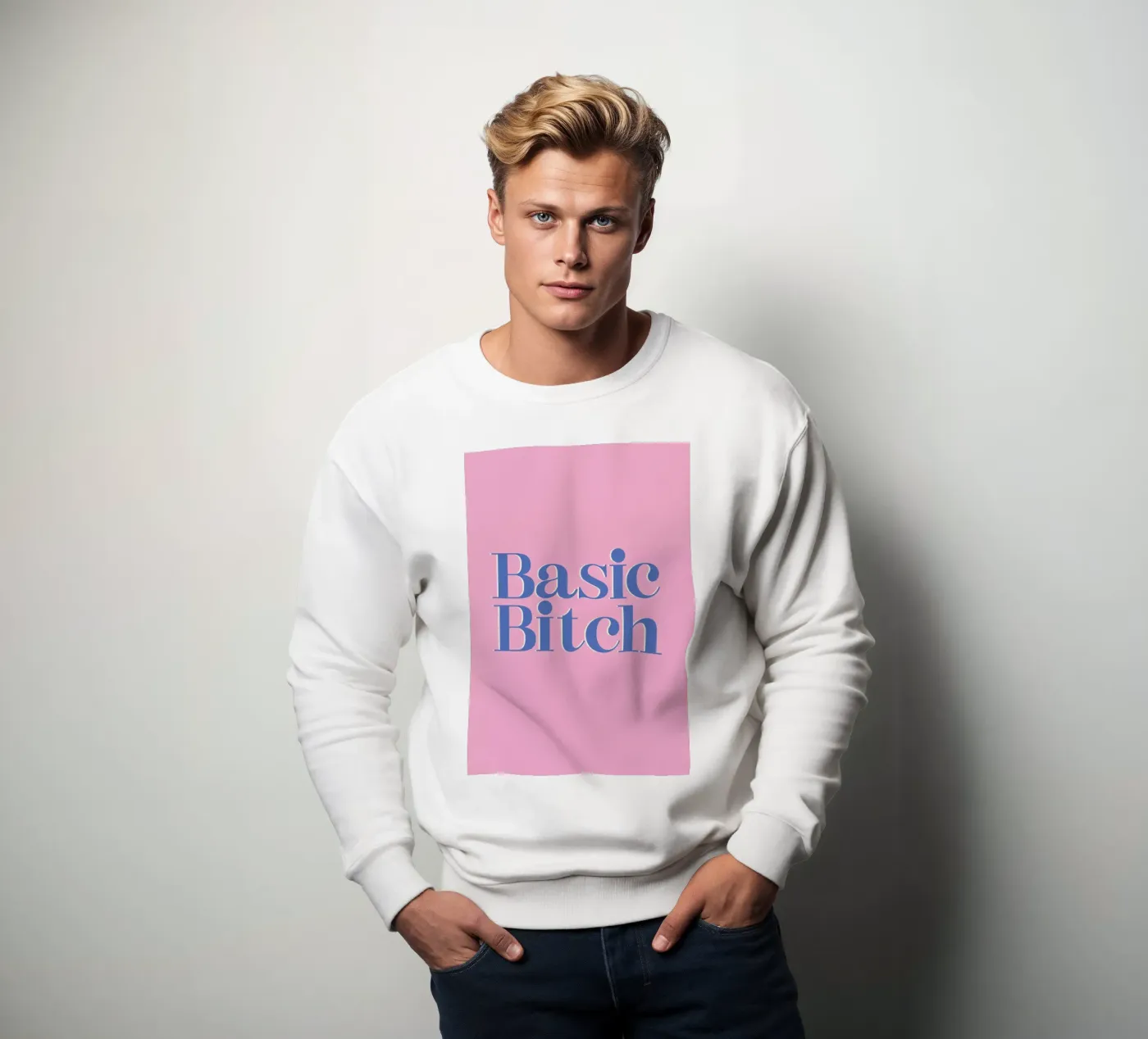 Basic Bitch sweatshirt by Ayleen