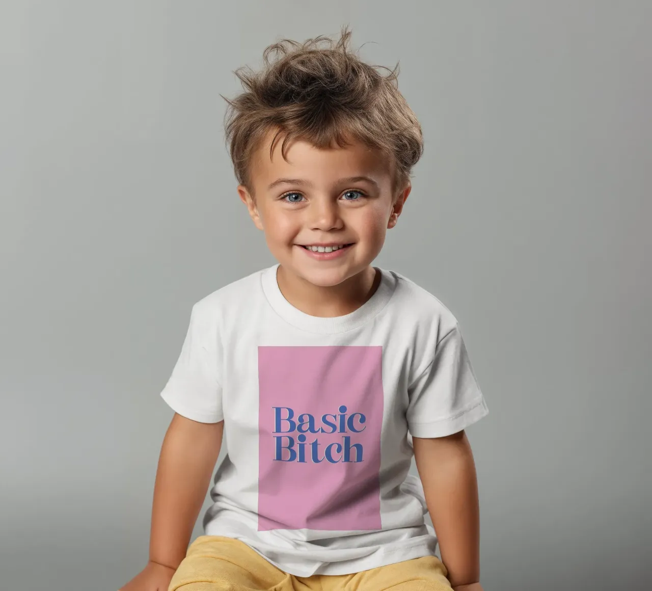 Basic Bitch t-shirt bambini da Ayleen