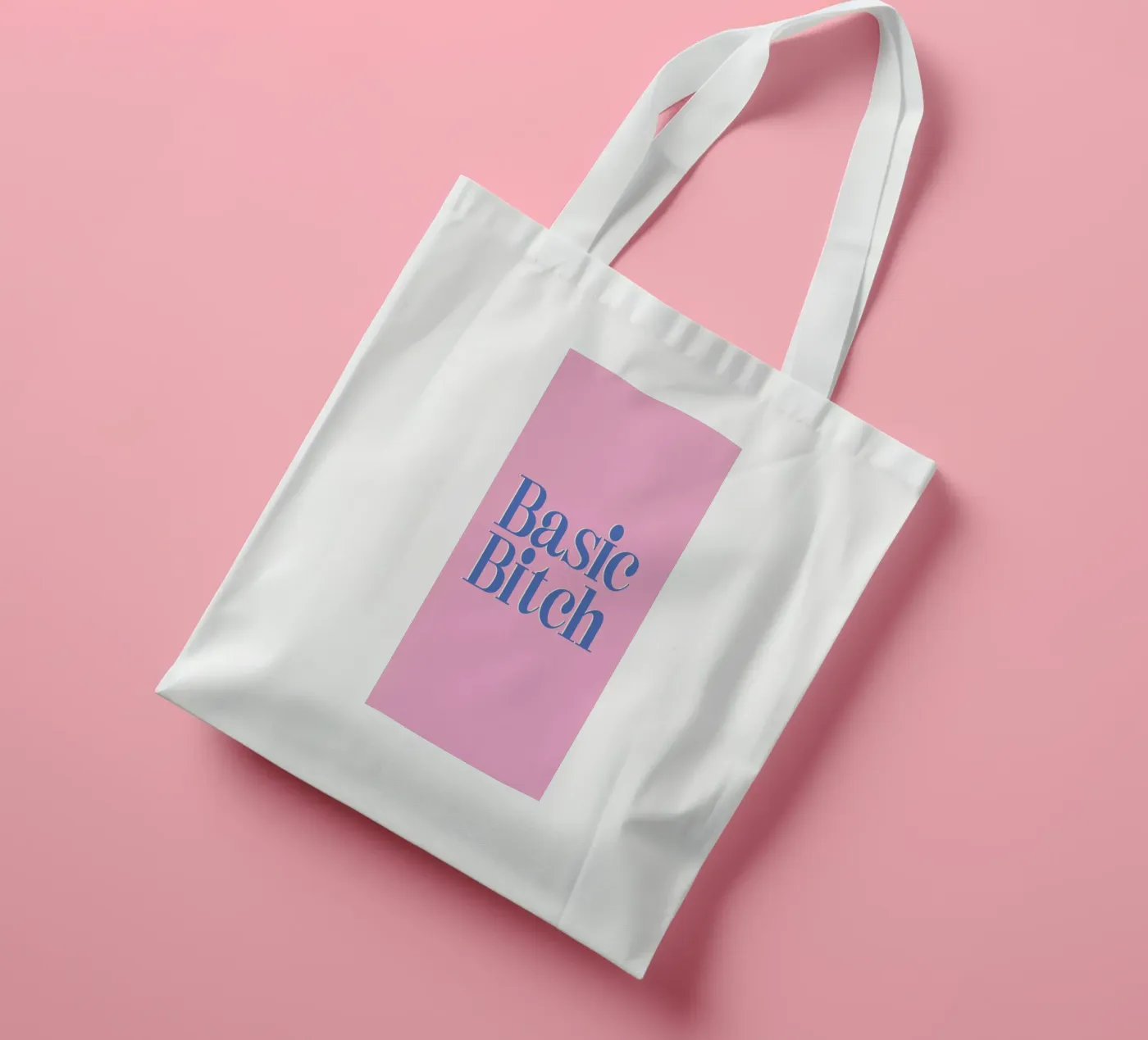 Basic Bitch borsa in juta da Ayleen