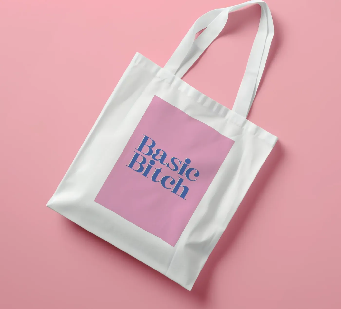 Basic Bitch borsa in juta da Ayleen