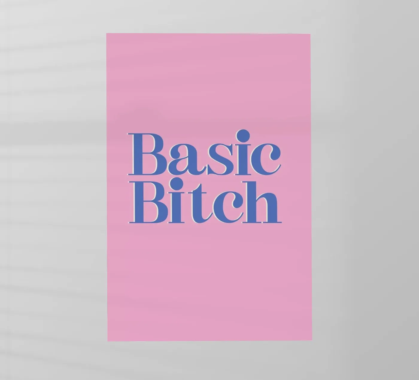 Basic Bitch film rétro-éclairé de Ayleen