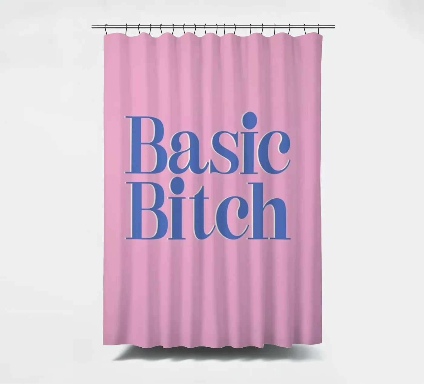 Basic Bitch douchegordijn van Ayleen