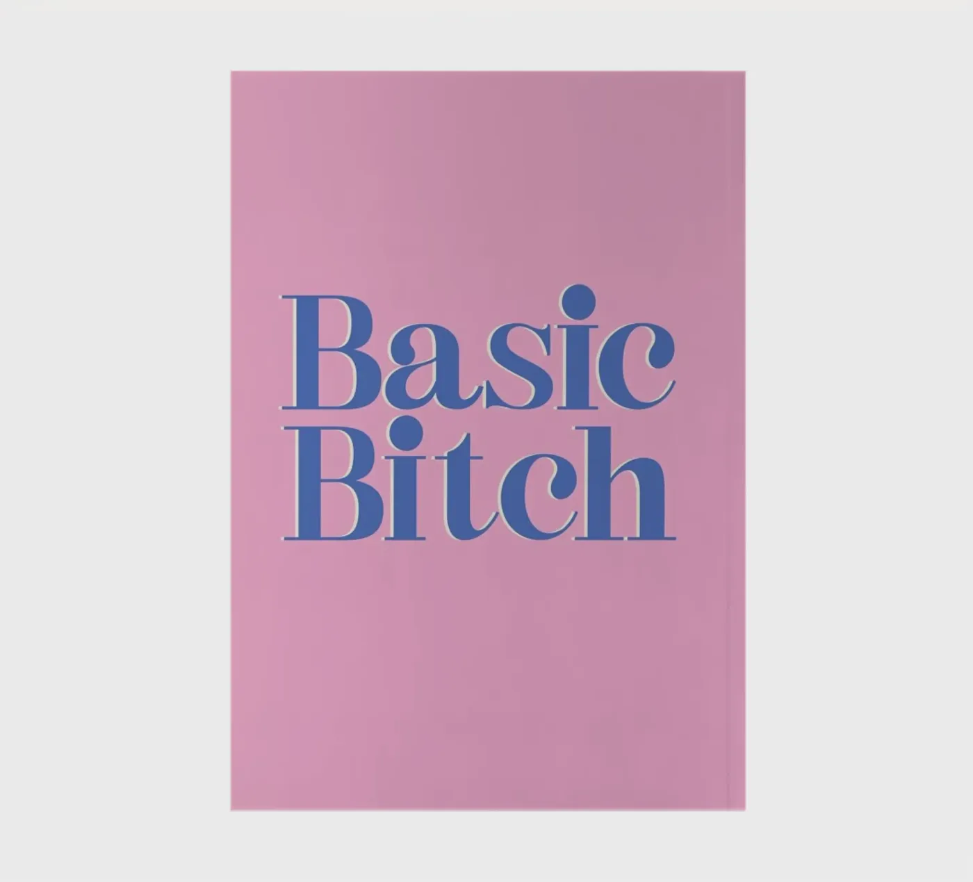Basic Bitch Notizbuch von Ayleen