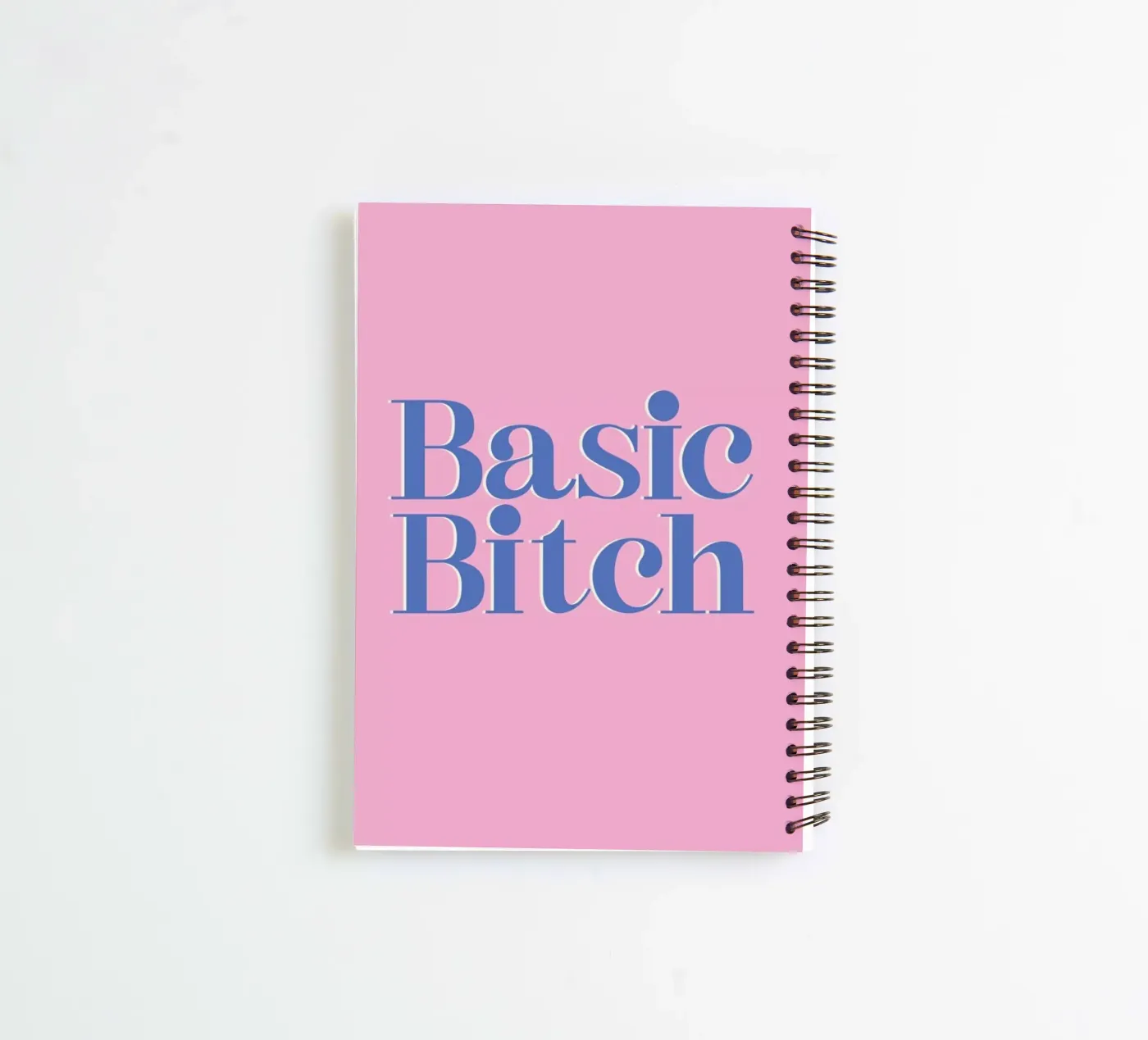 Basic Bitch spiral notebook by Ayleen