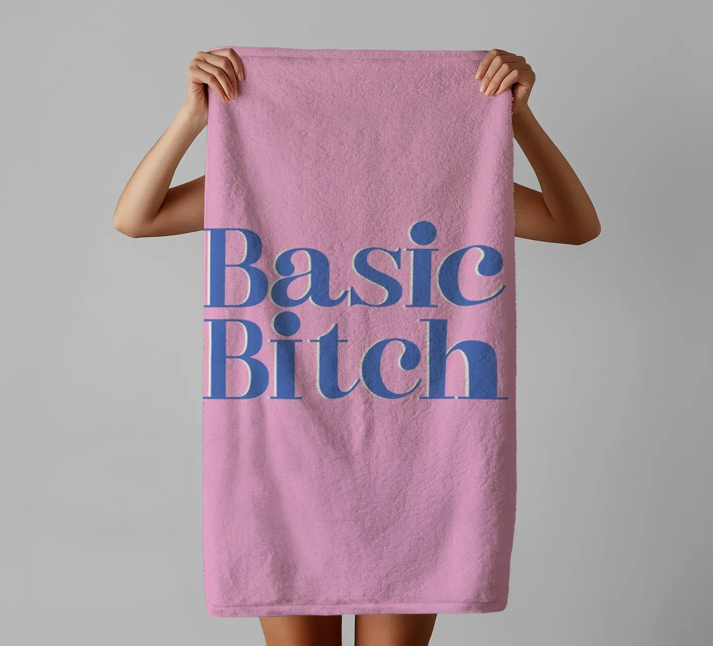 Basic Bitch badhanddoek van Ayleen