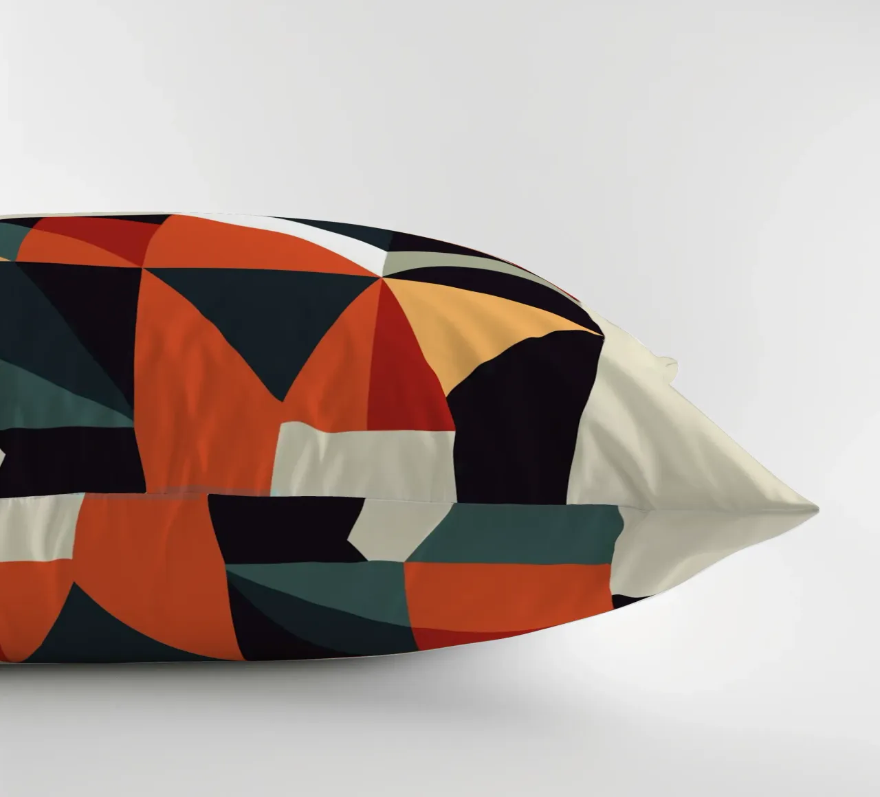 ilustrazione geometrica del cane cuscino da nemaro