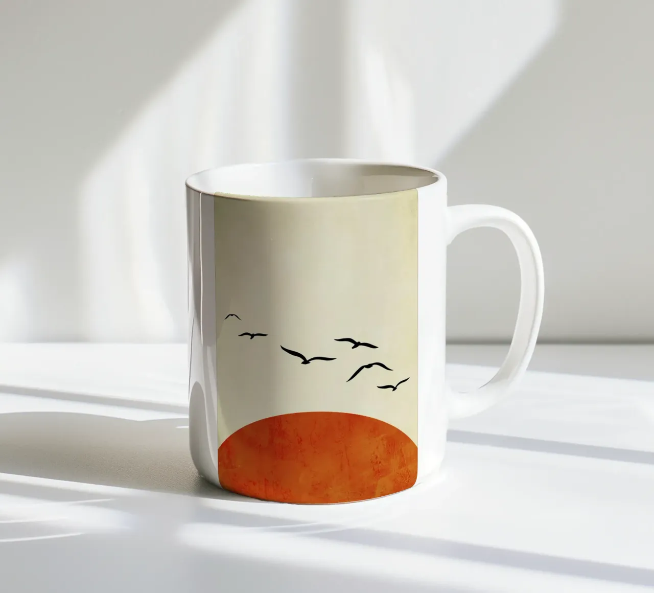 Sunset Dreams tazza in ceramica da Kubistika