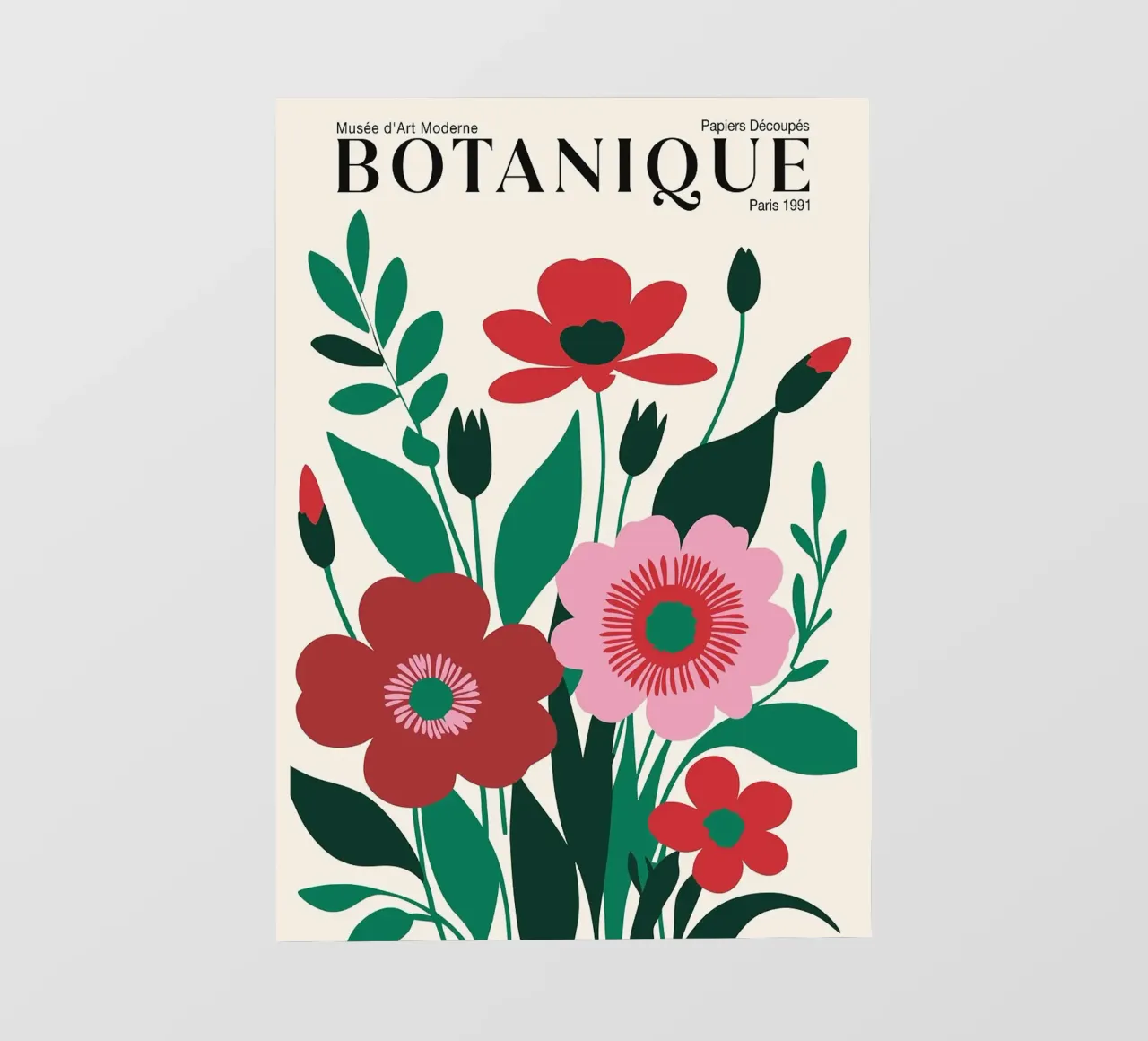 Arte botanica francese pellicola backlit da FlowersShop