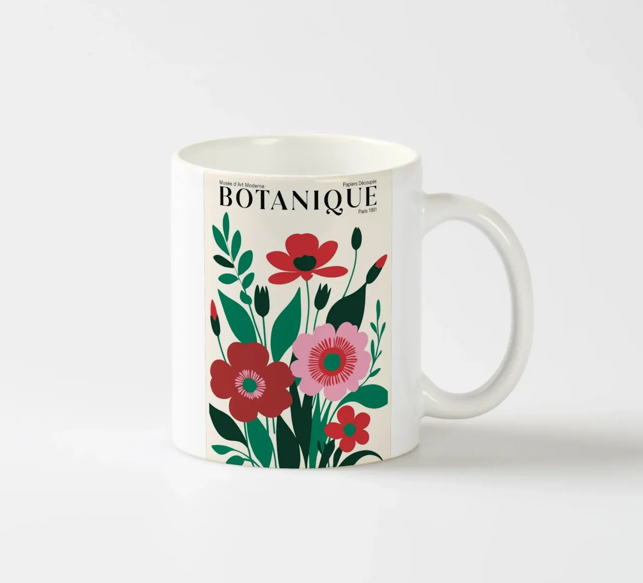 Arte botanica francese tazza in ceramica da FlowersShop