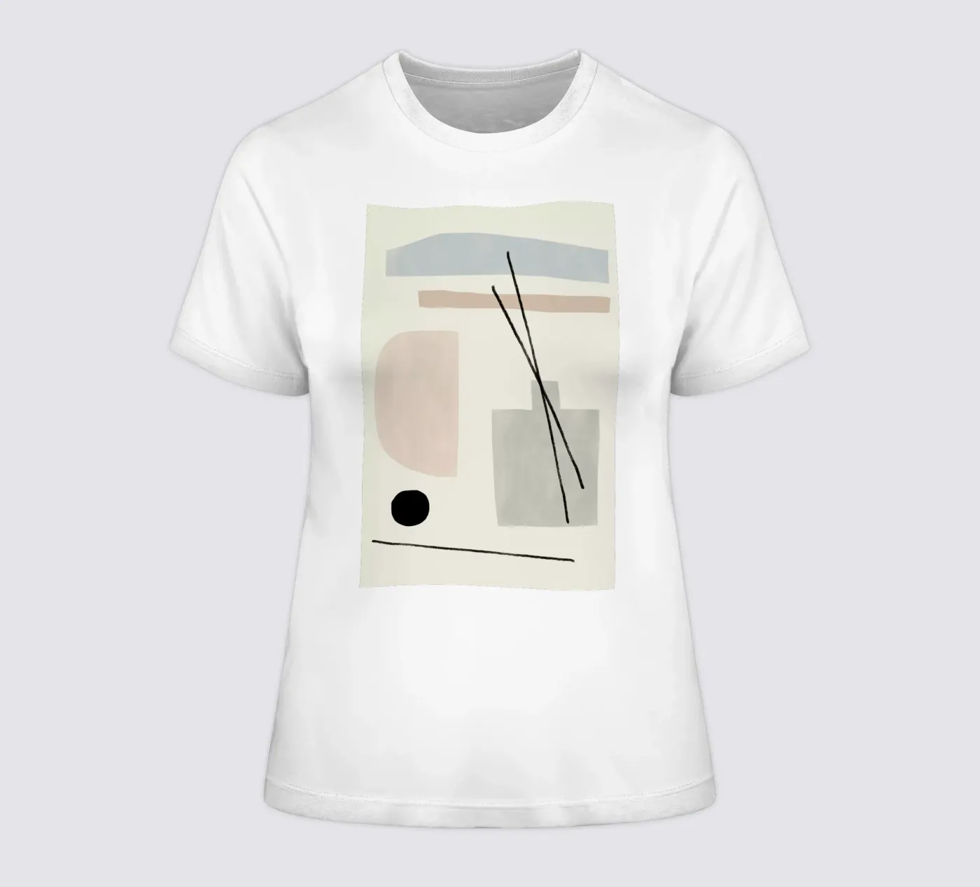 Diffuser dames t-shirt getailleerd van Kit Agar