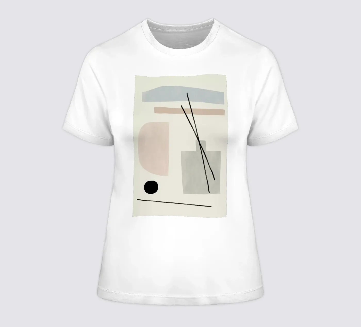 Diffuser dames t-shirt getailleerd van Kit Agar