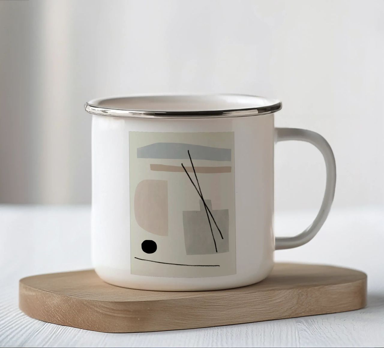 Diffuser Emaille Tasse von Kit Agar