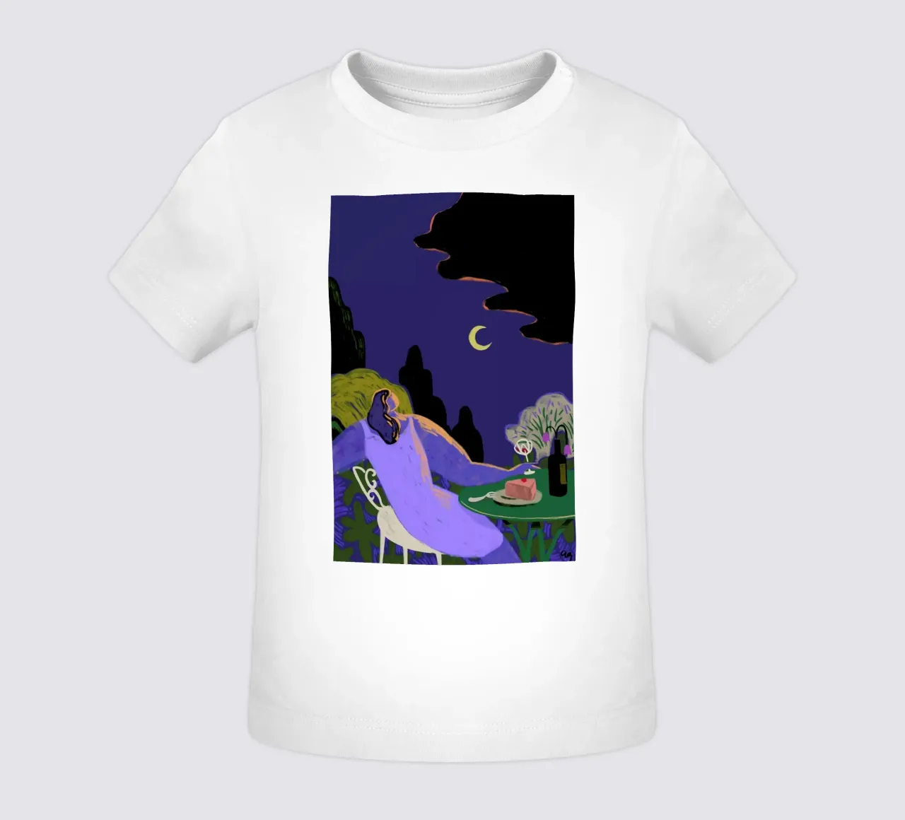 Moonbeam maglietta neonato da Arty Guava