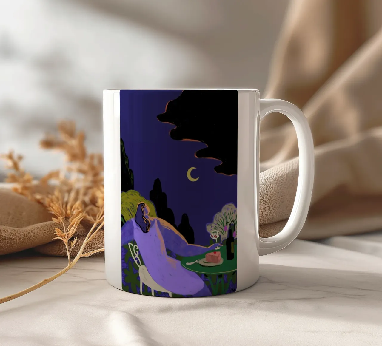Moonbeam tazza in ceramica da Arty Guava