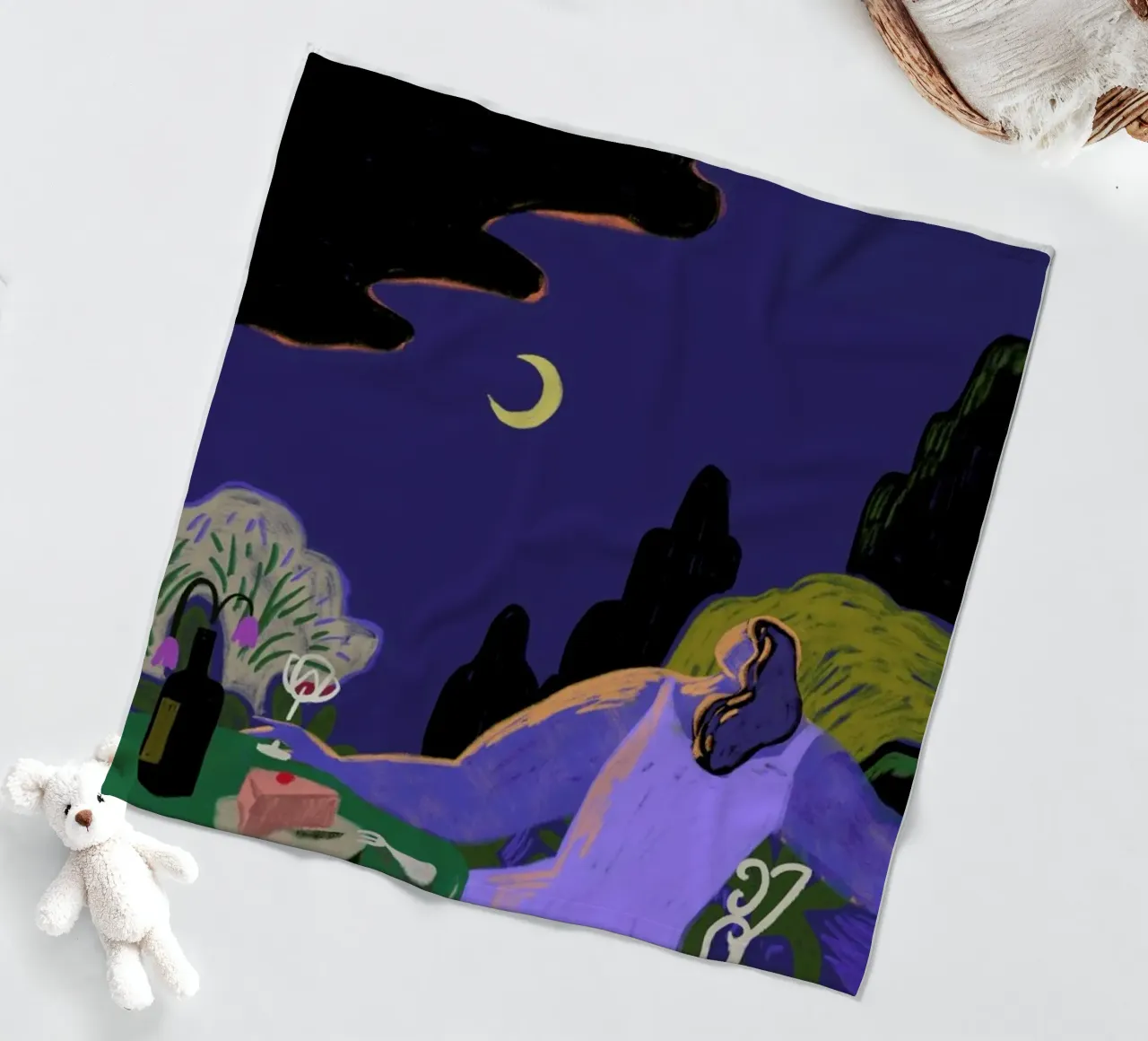 Moonbeam fleecedeken van Arty Guava