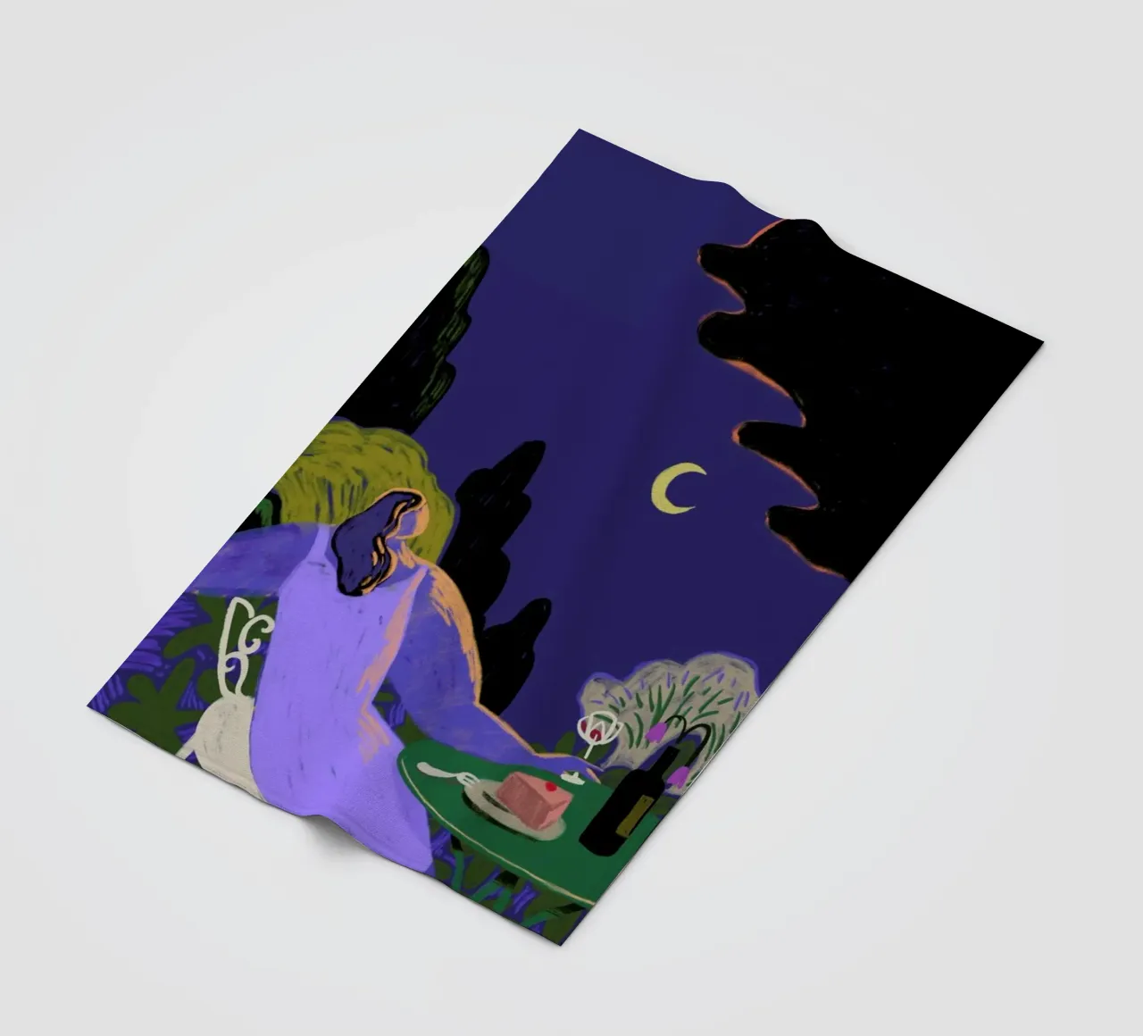 Moonbeam fleecedeken van Arty Guava