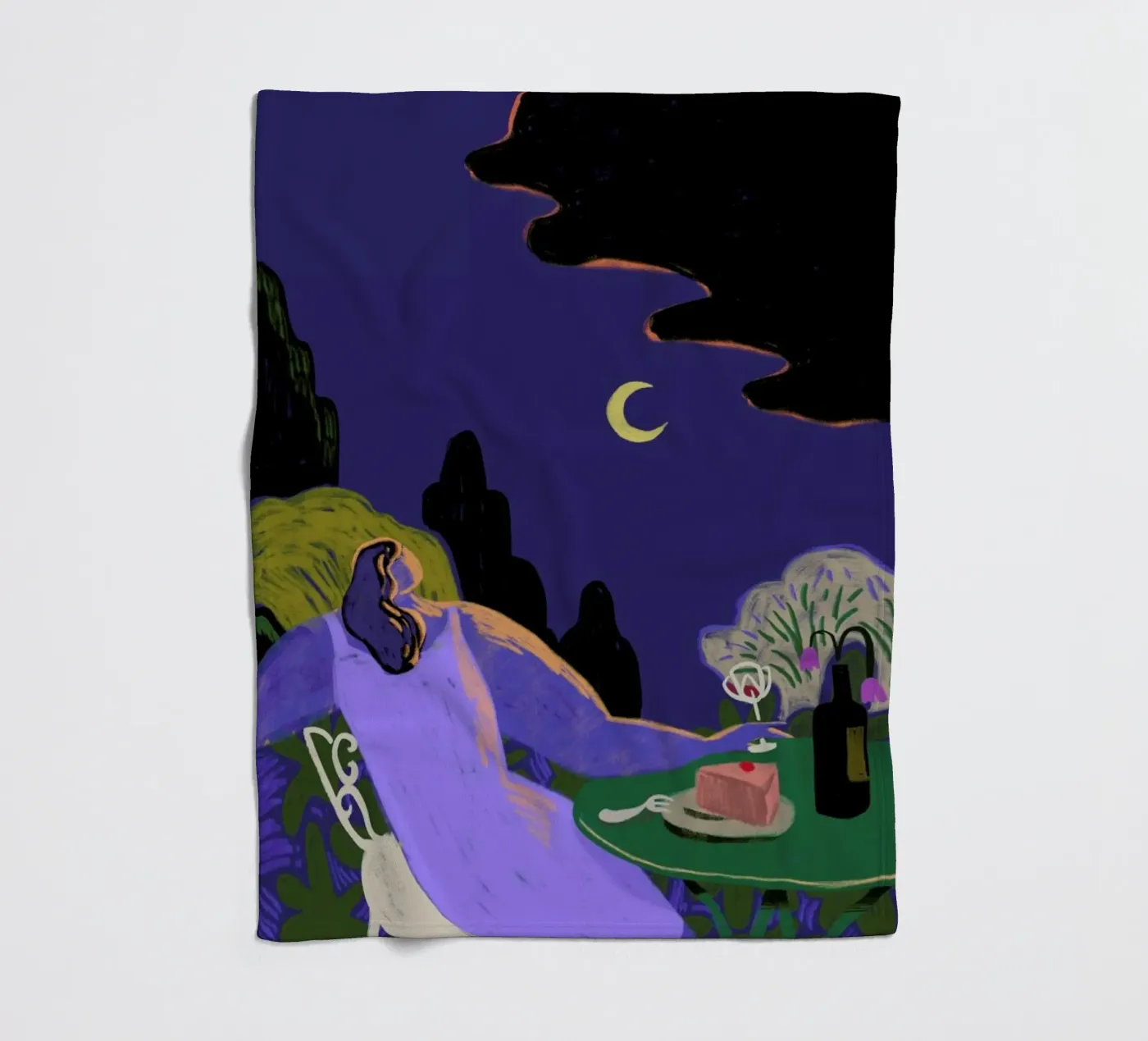 Moonbeam fleecedeken van Arty Guava