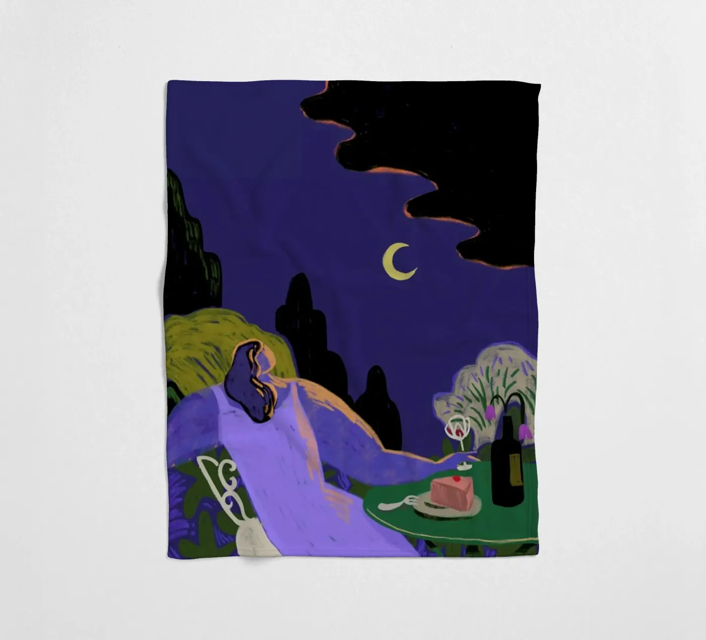 Moonbeam fleecedeken van Arty Guava