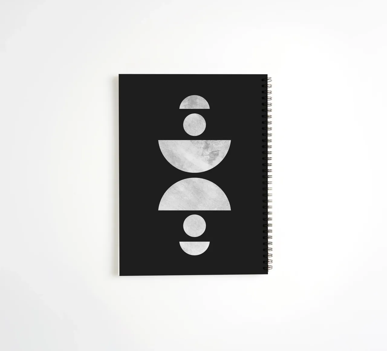 Sleek Boho Vibes spiral notebook by FlowersShop