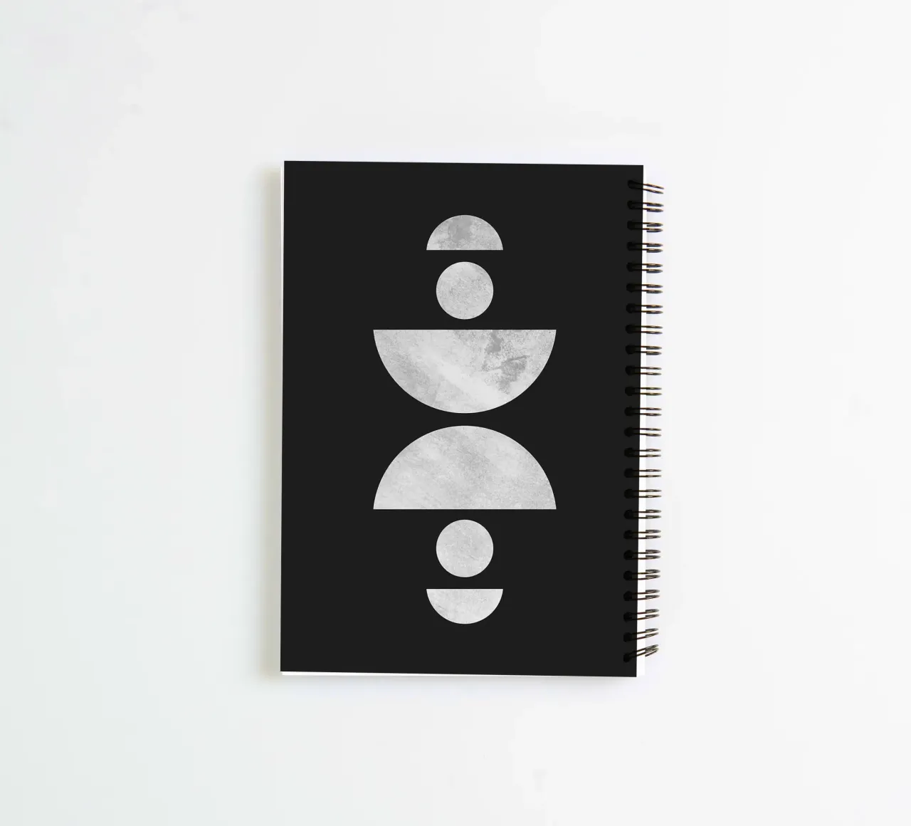 Sleek Boho Vibes spiral notebook by FlowersShop