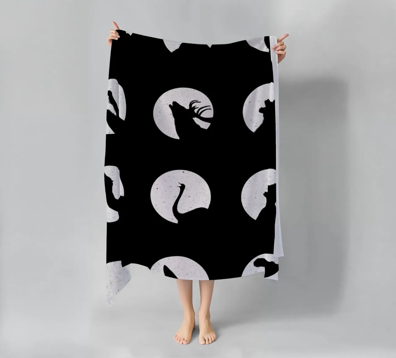 Wolf's Night Off telo mare da Florent Bodart