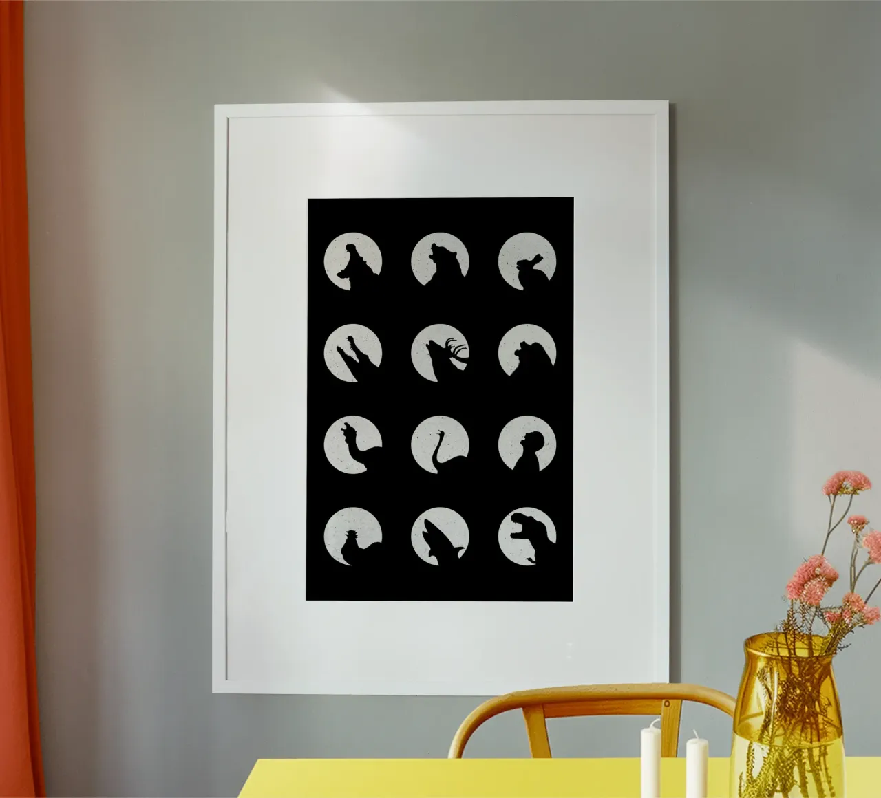 Wolf's Night Off poster da Florent Bodart