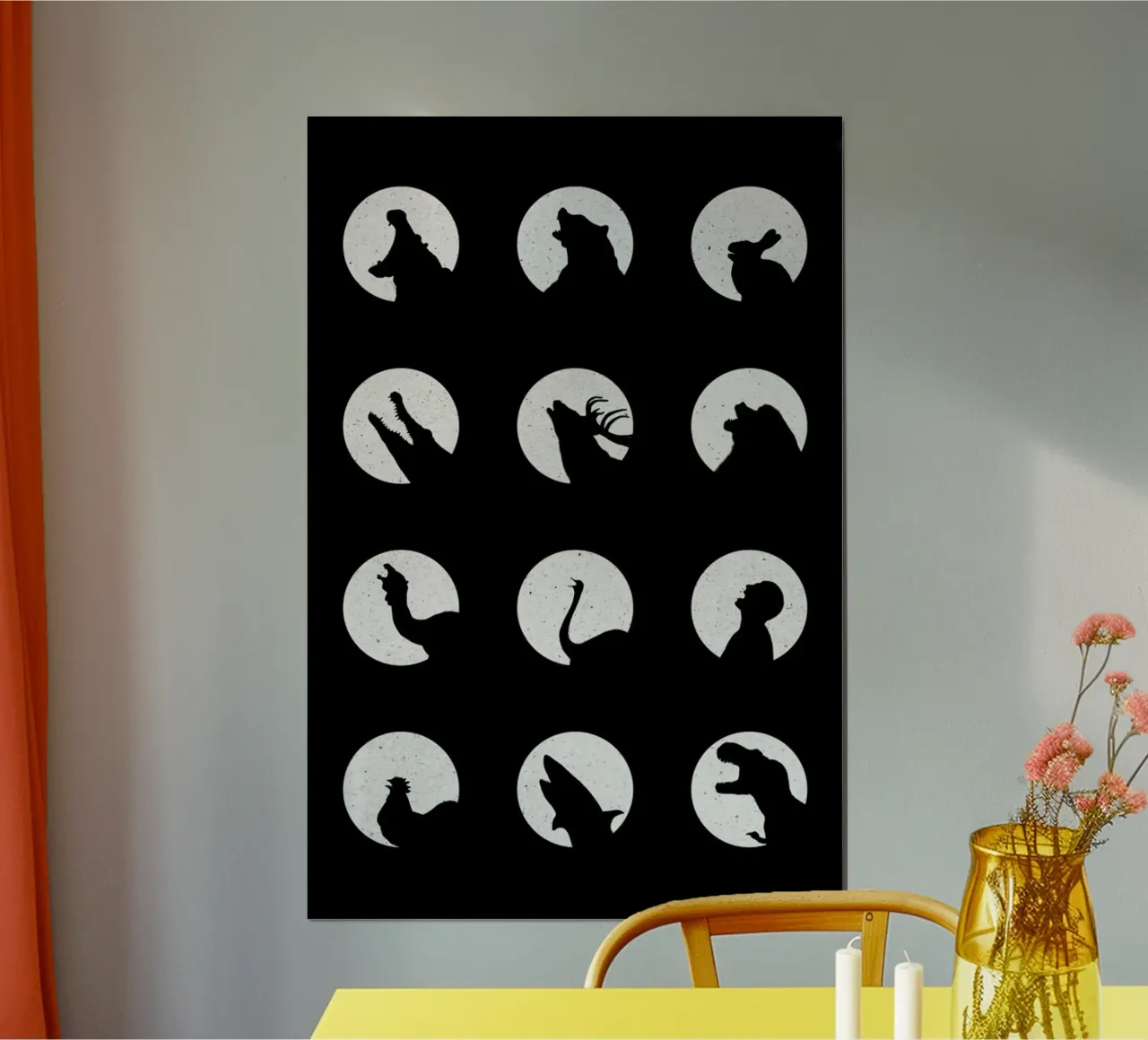 Wolf's Night Off poster da Florent Bodart