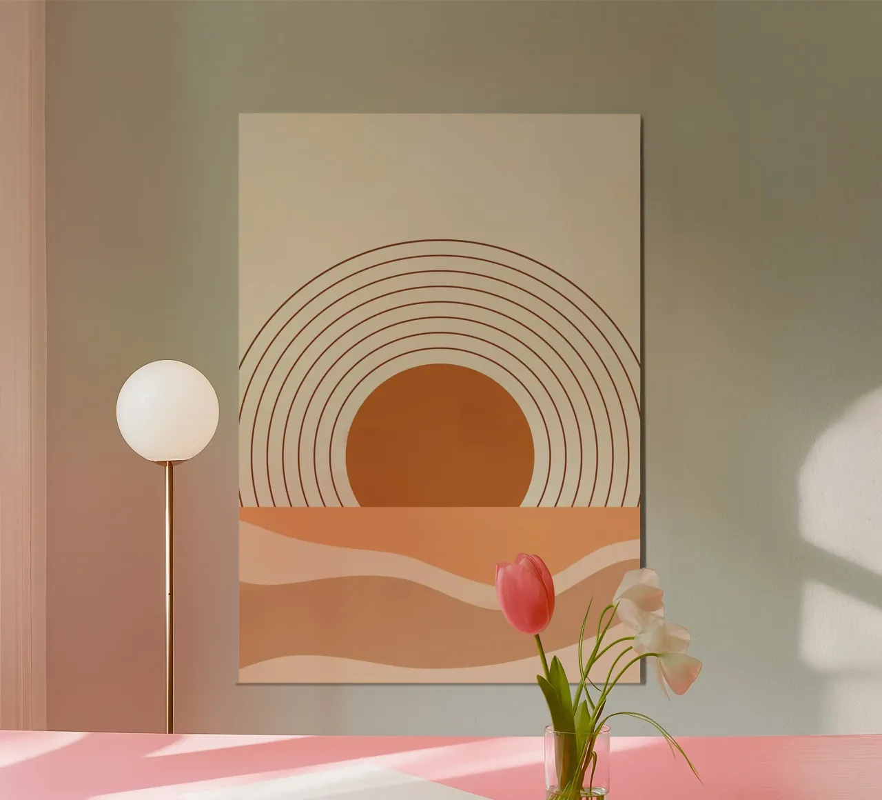 Sun Boho Vibes hahnemühle by FlowersShop