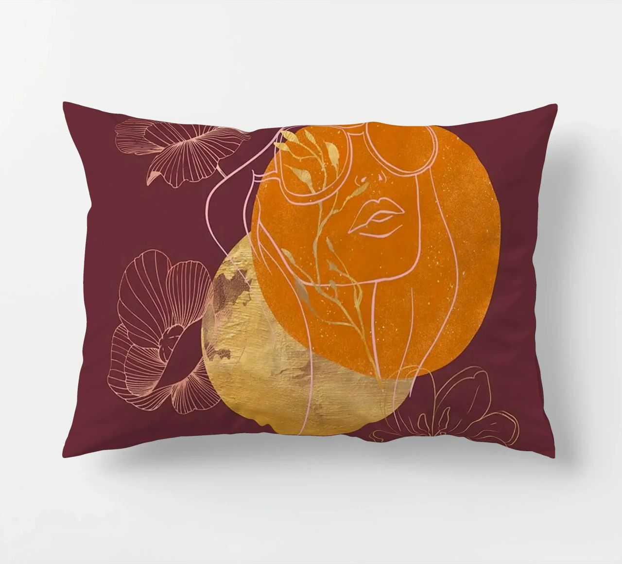 Ragazza Kintsugi in stile bohémien cuscino da FlowersShop
